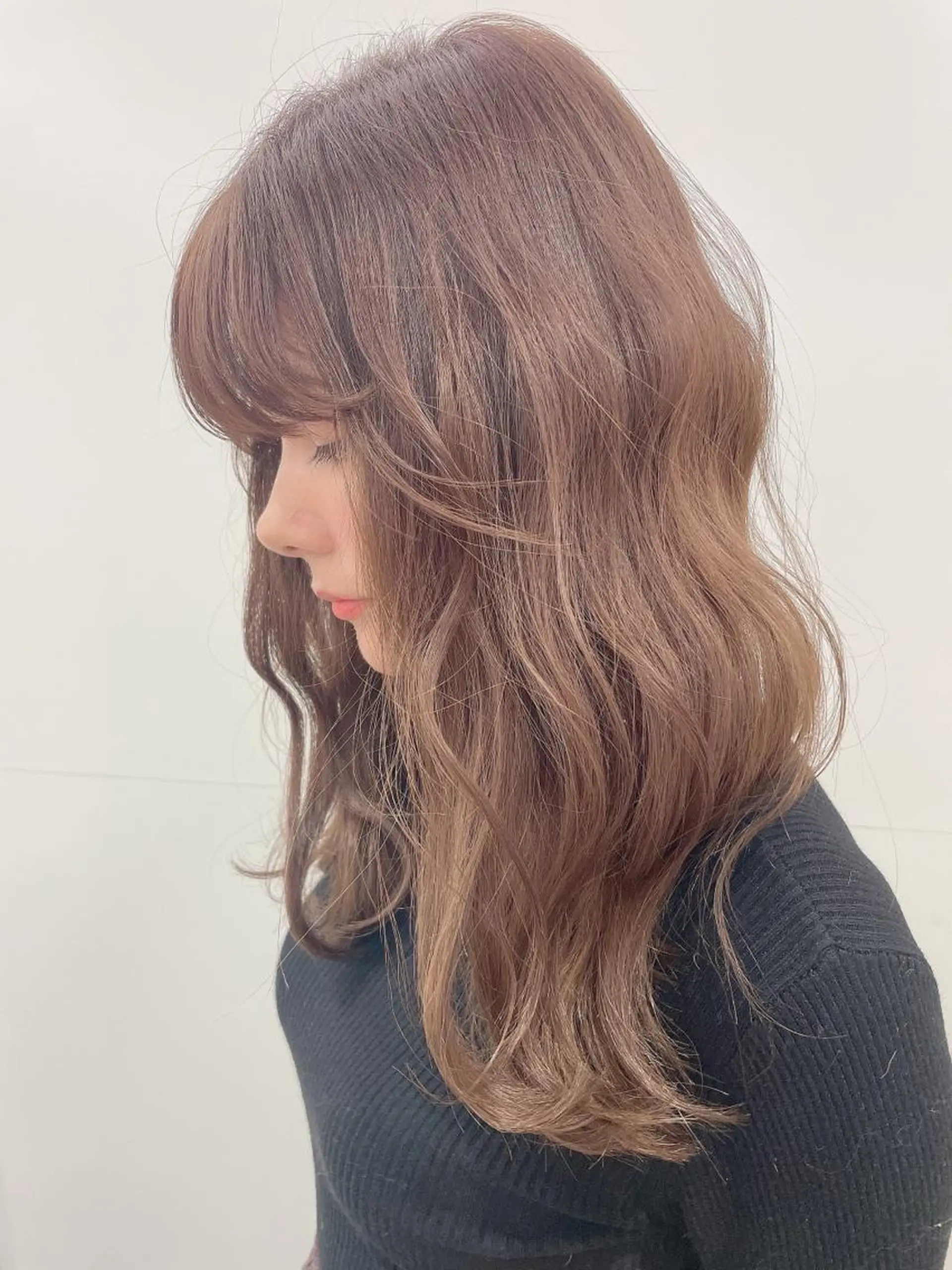 ロング カラー パーマ ヘアアレンジ トレンド眉🫧🪄 kumiの眉毛・アイブロウイメージ