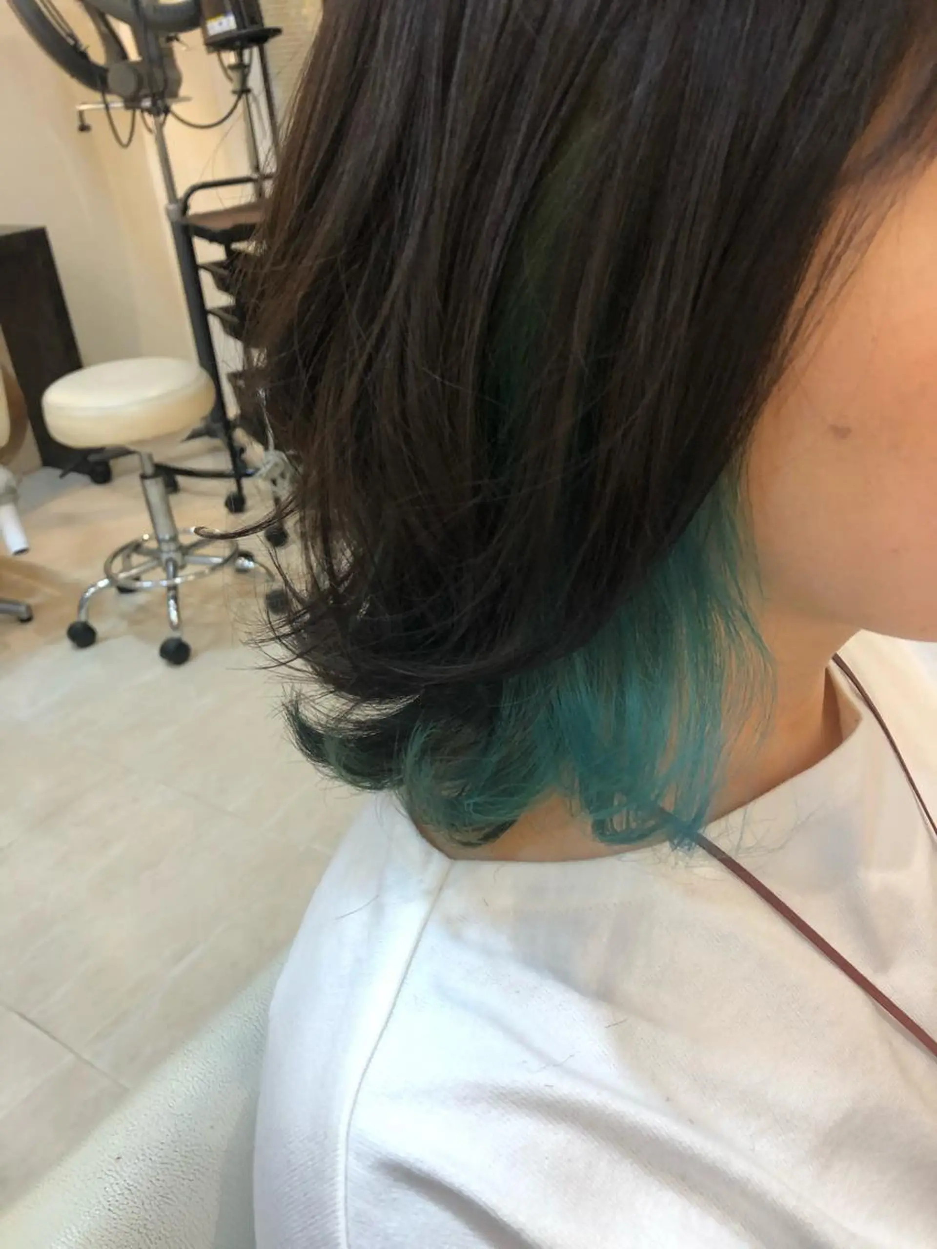 ミディアム カラー ブリーチ ブルーカラー ダブルカラー 🌙似合わせ🐈‍⬛ ケア✨又吉のヘアスタイル