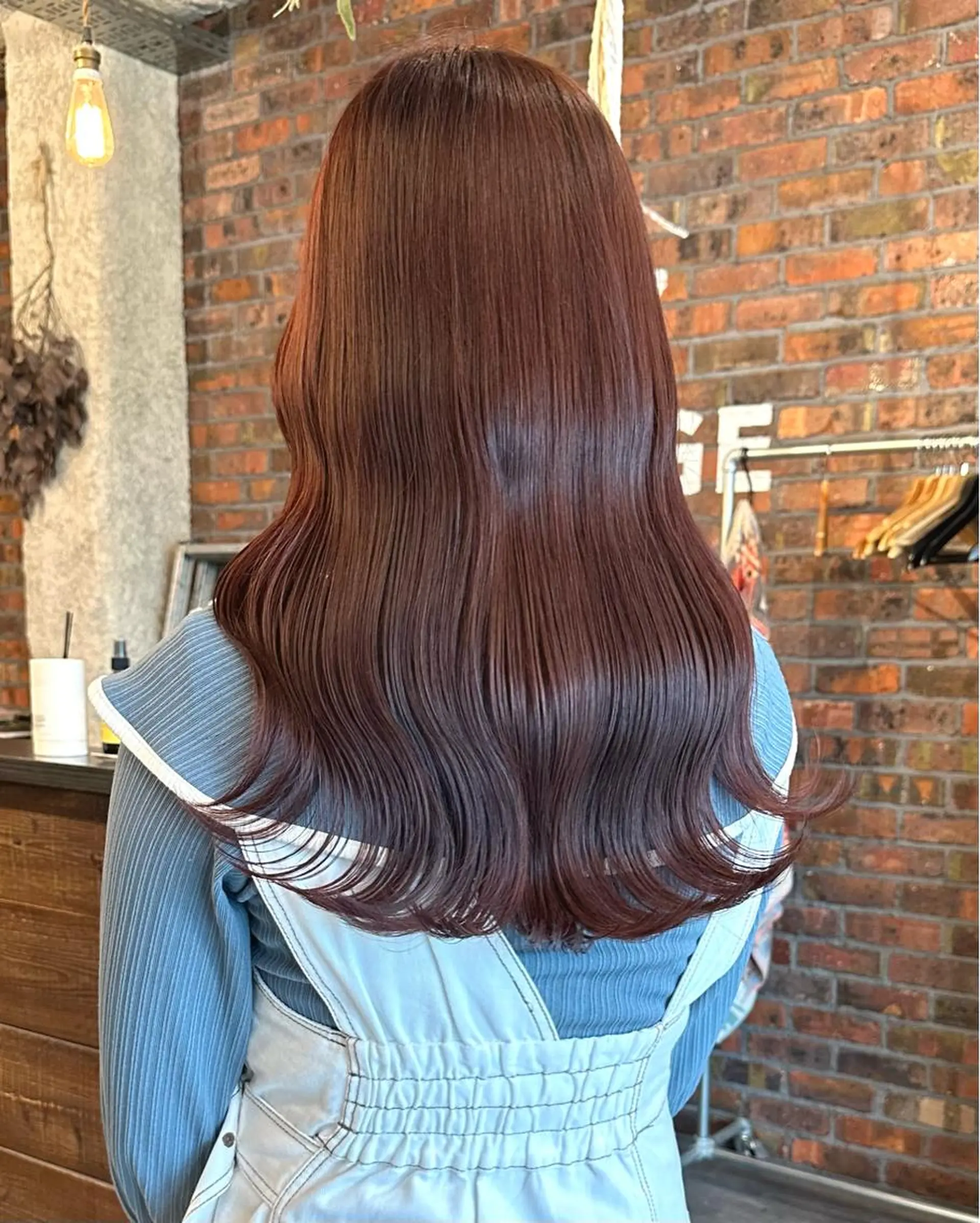 ロング カラー カット ヘアカラー トリートメント 村田 来倖のヘアスタイル