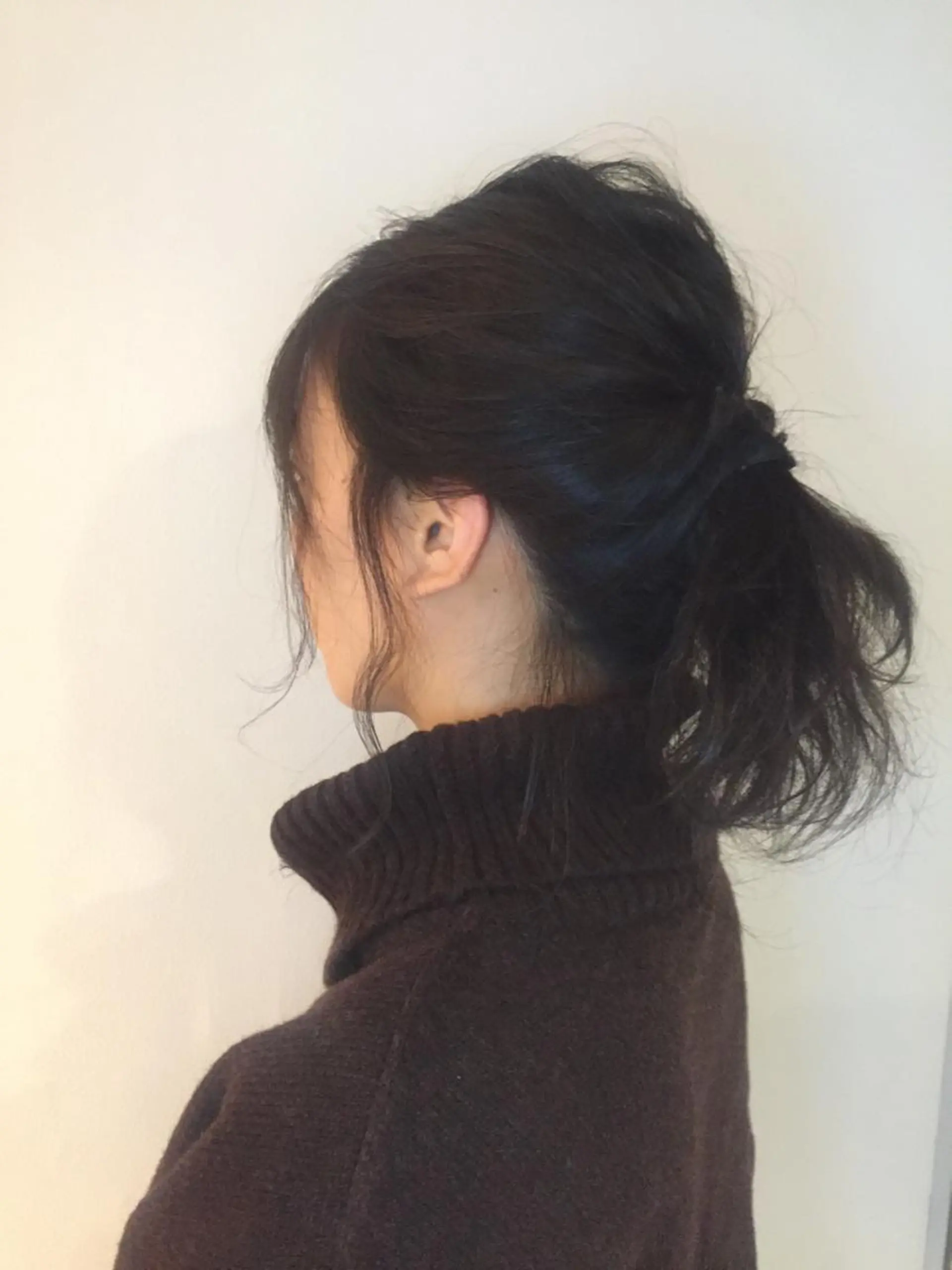 セミロング ヘアアレンジ カット パーマ to heart 十三店所属・稲田 結衣夏のヘアスタイル