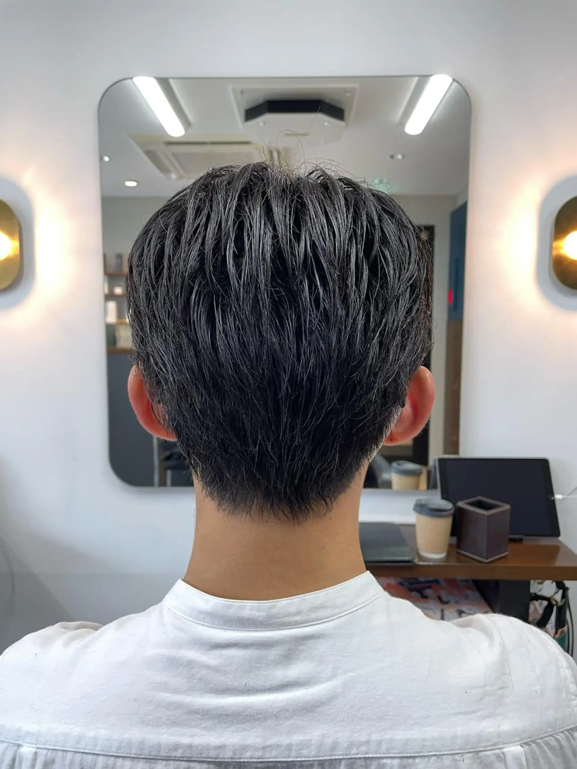 ショート メンズ 守屋 寿哉のヘアスタイル