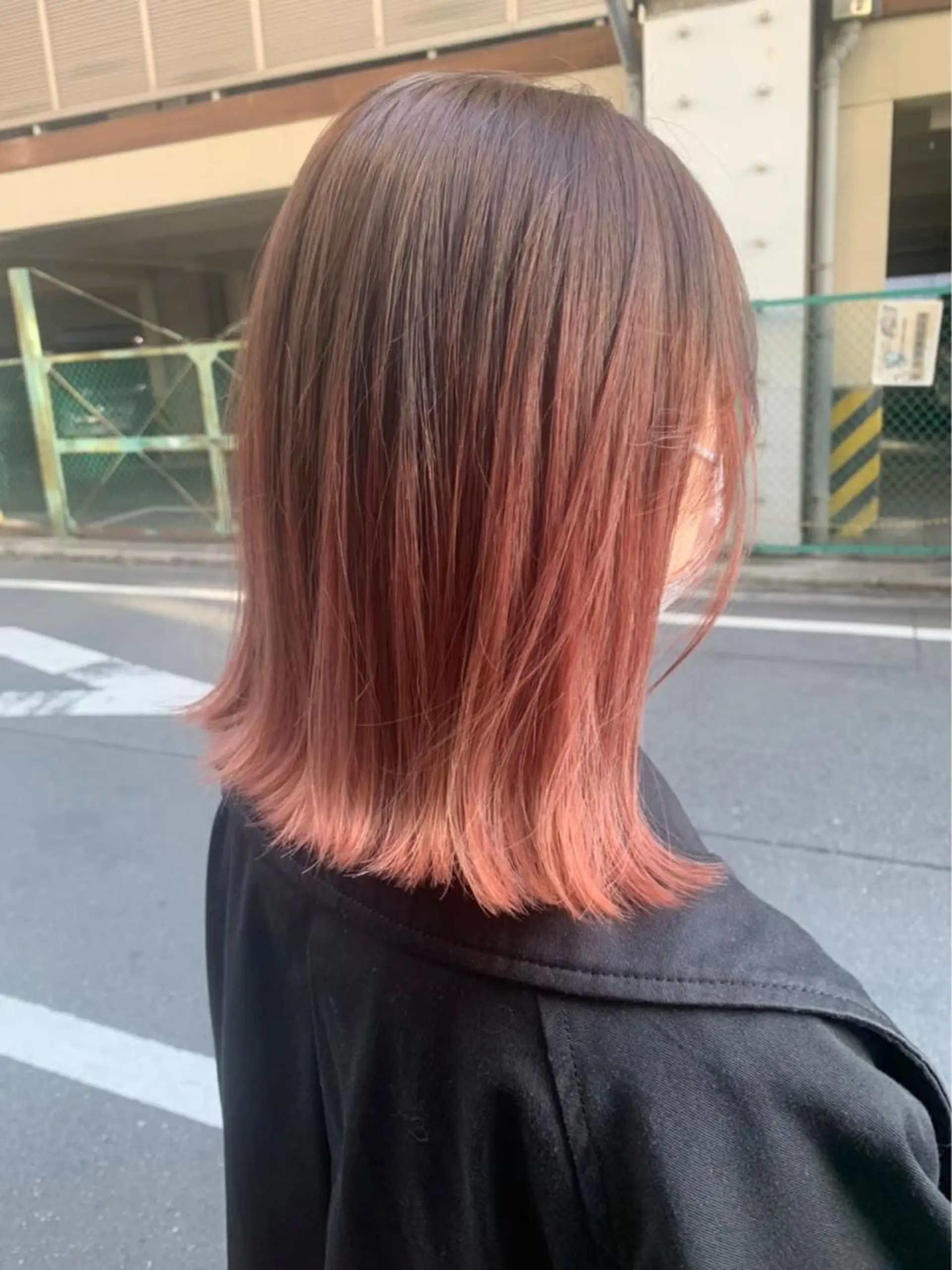 ミディアム カラー ハイライト✖️ 暗髪🤎Nahoのヘアスタイル