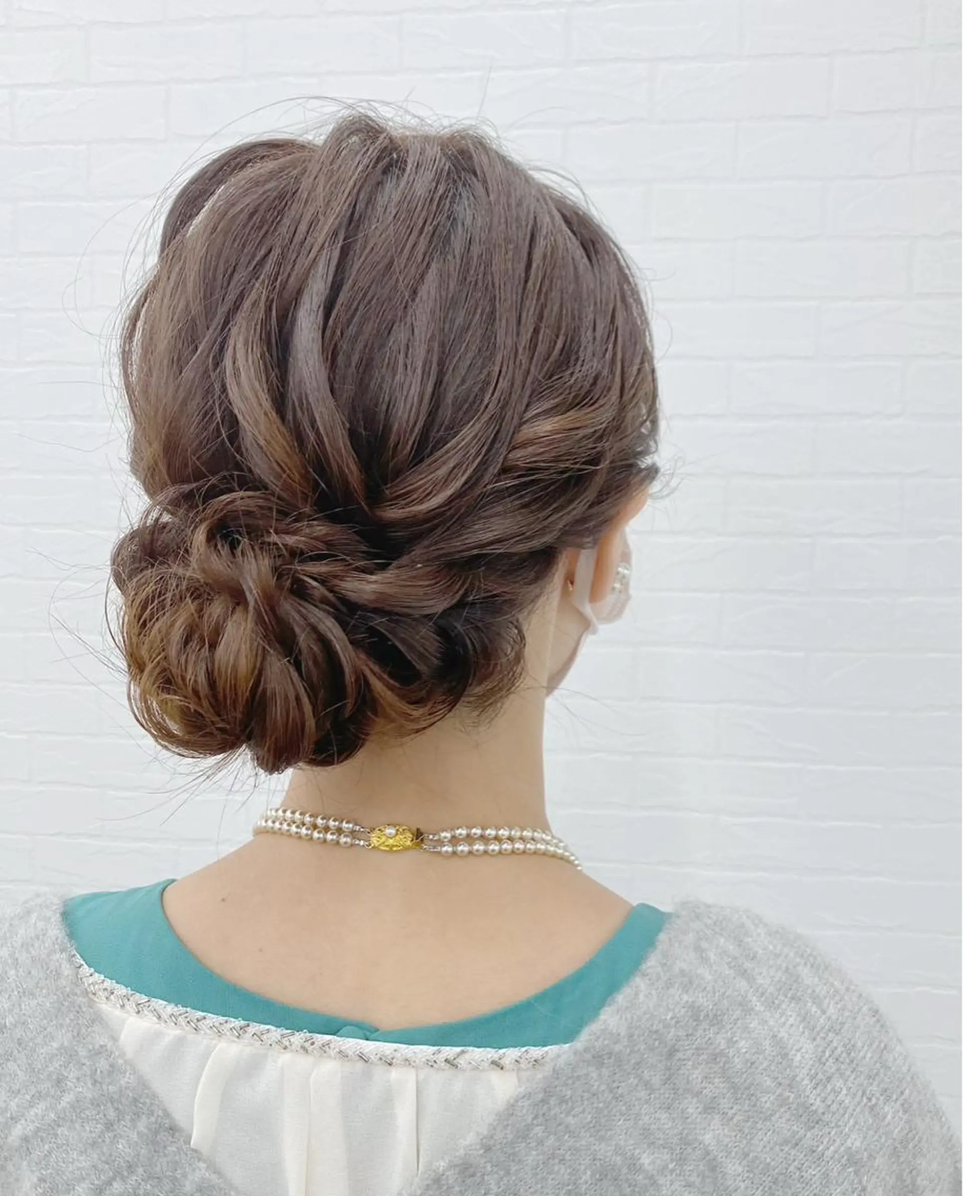 セミロング ヘアアレンジ ヘアセット GRANLUSSO 〜グランルッソ駅前店所属・木口 嘉美のヘアスタイル