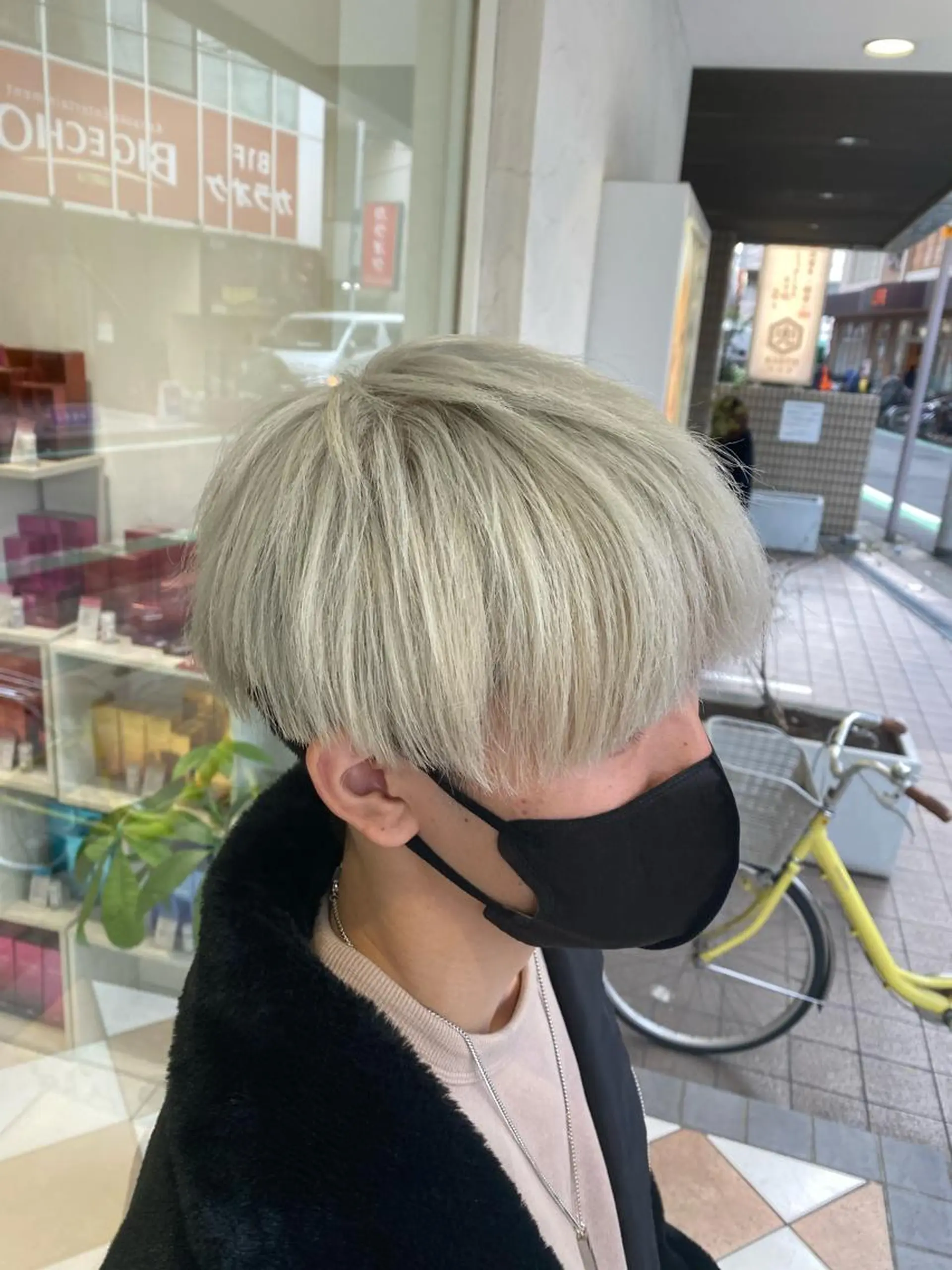 ショート カラー メンズ カット ヘアカラー メンズ特化型美容師 栗山勇人のヘアスタイル
