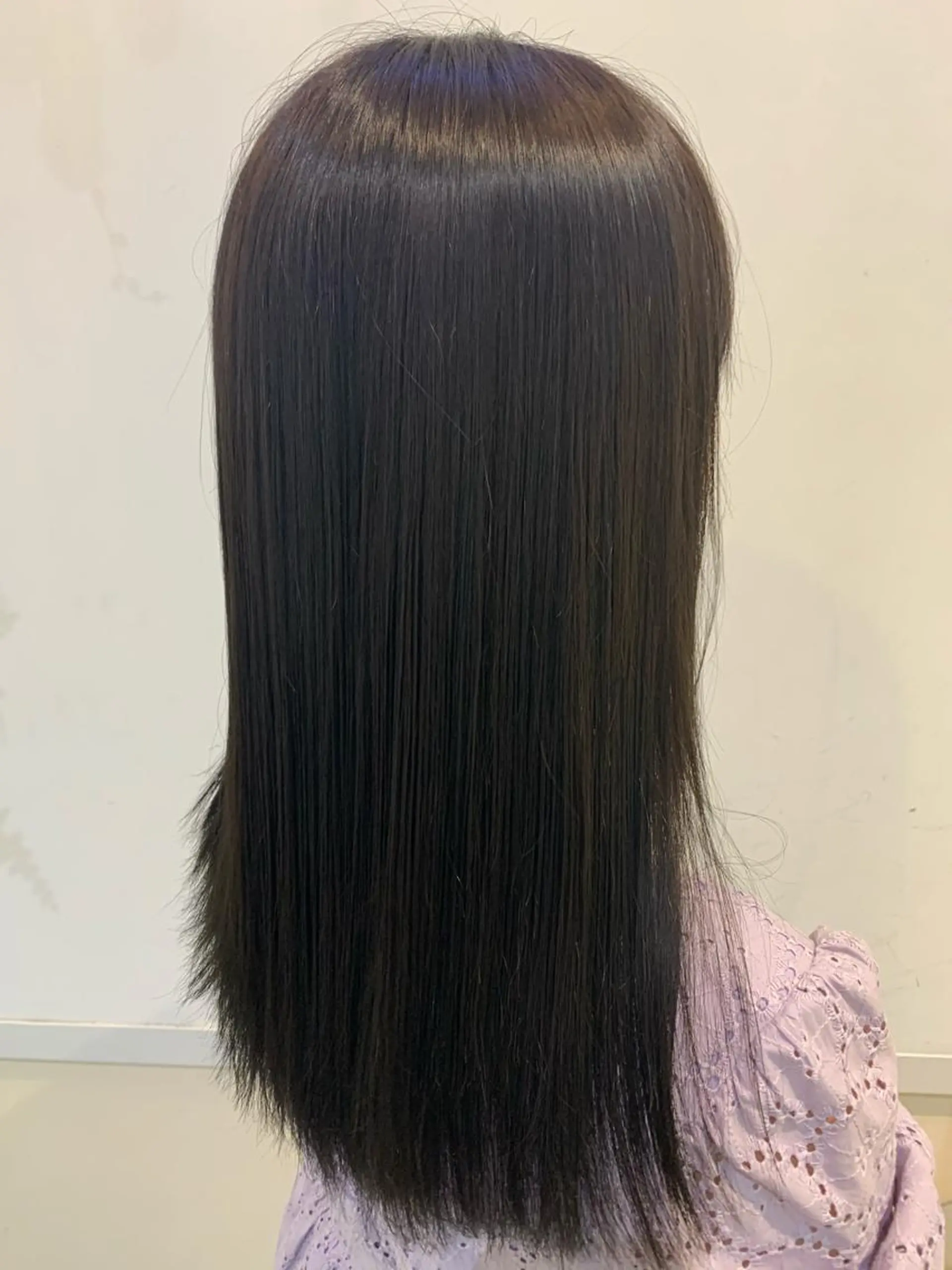 カラー ブリーチしない暖色 カラー🥀杉 優菜のヘアスタイル