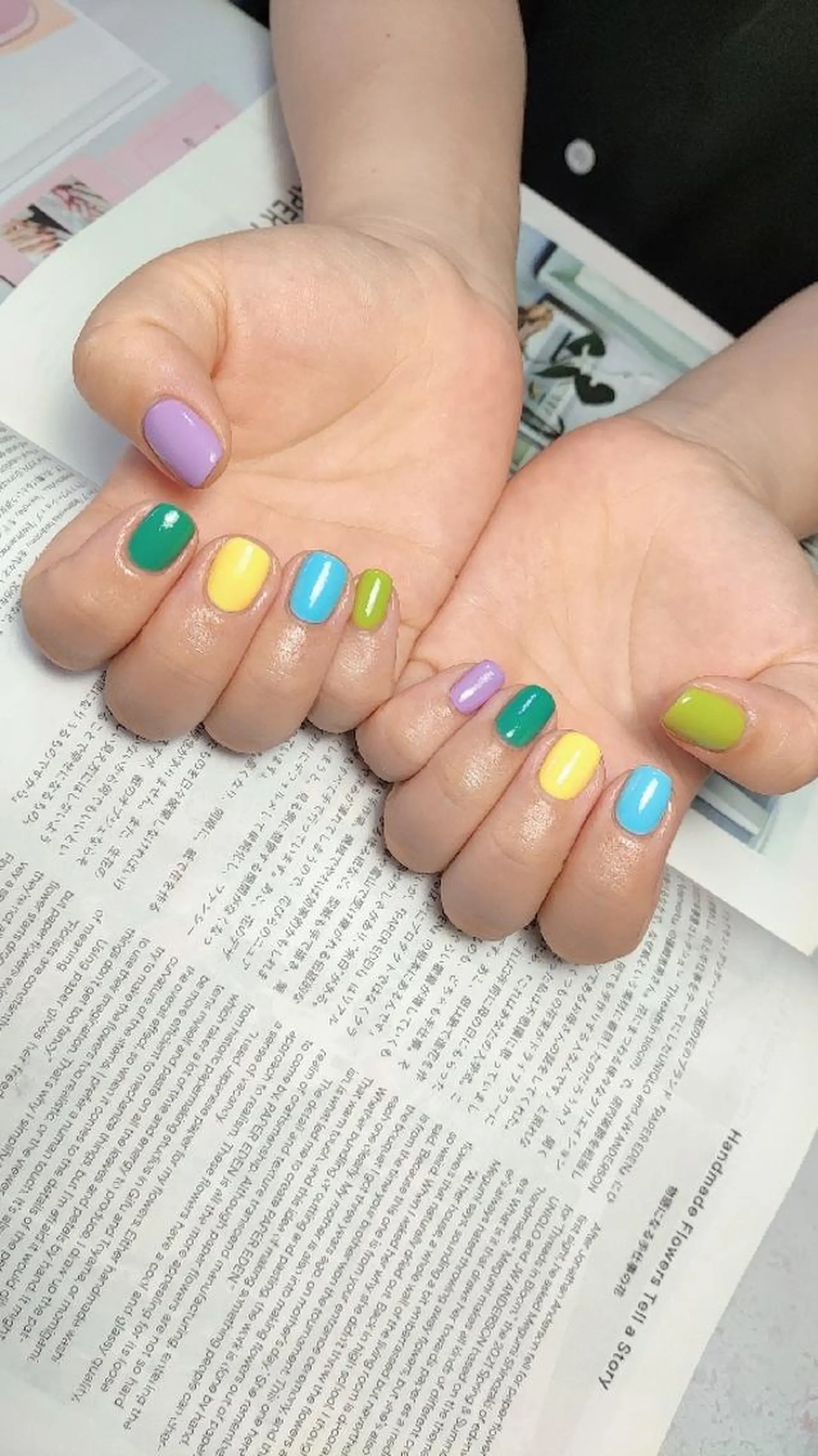 ネイル ハンドネイル E·U·B ネイル所属・横浜市中区曙町 E·U·Bネイルのネイルデザイン