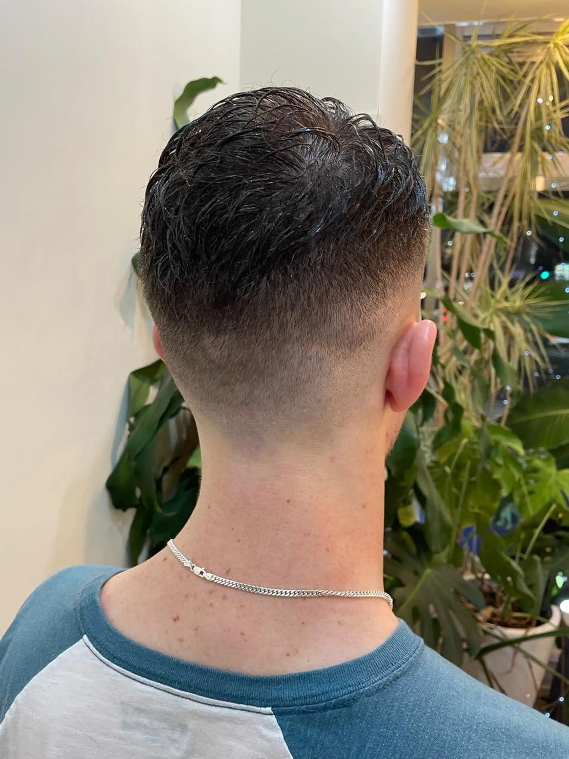 メンズ フェードカット スキンフェード カット WEST OLAND加藤圭介のヘアスタイル