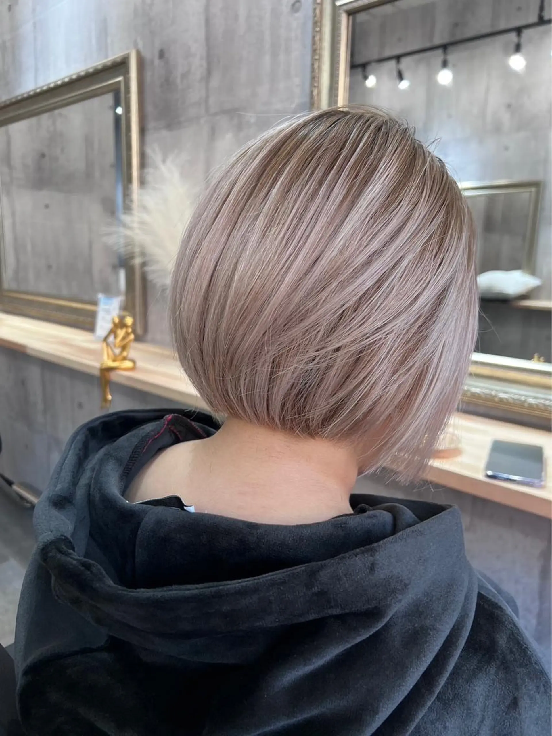 ショート カラー ヘアカラー トリートメント Sunny side 大名   RIOのヘアスタイル