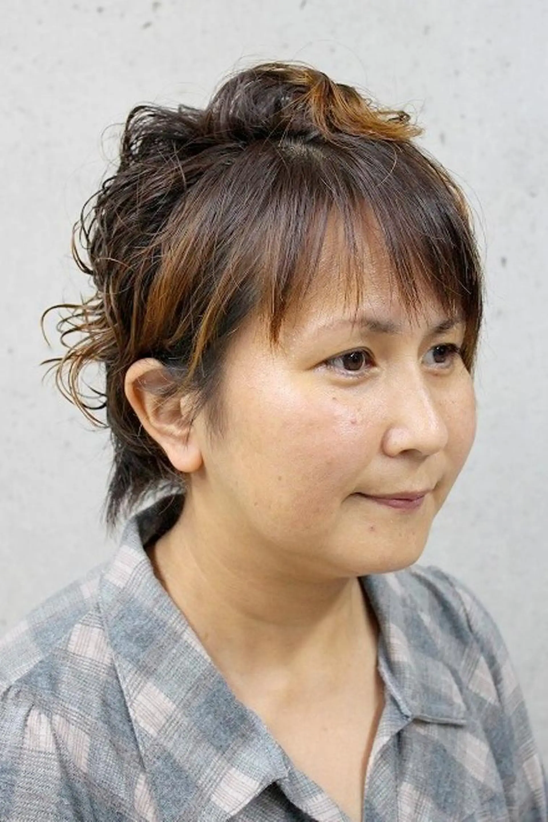 ショート カラー パーマ ショートヘア 村上 貴徳のヘアスタイル