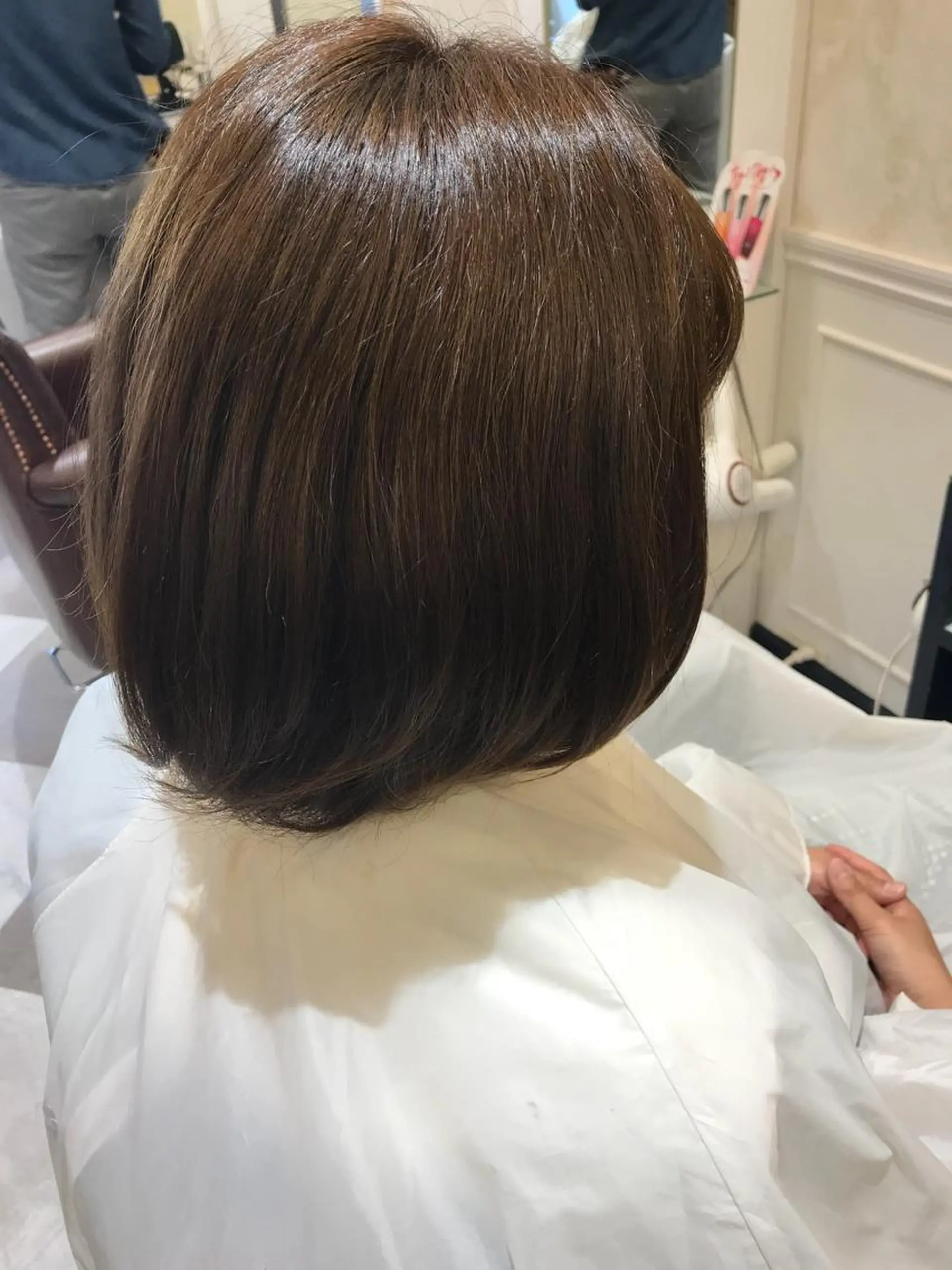 ショート カラー LOUVRE totalbeautysalon西大寺店所属・粟田 めぐみのヘアスタイル