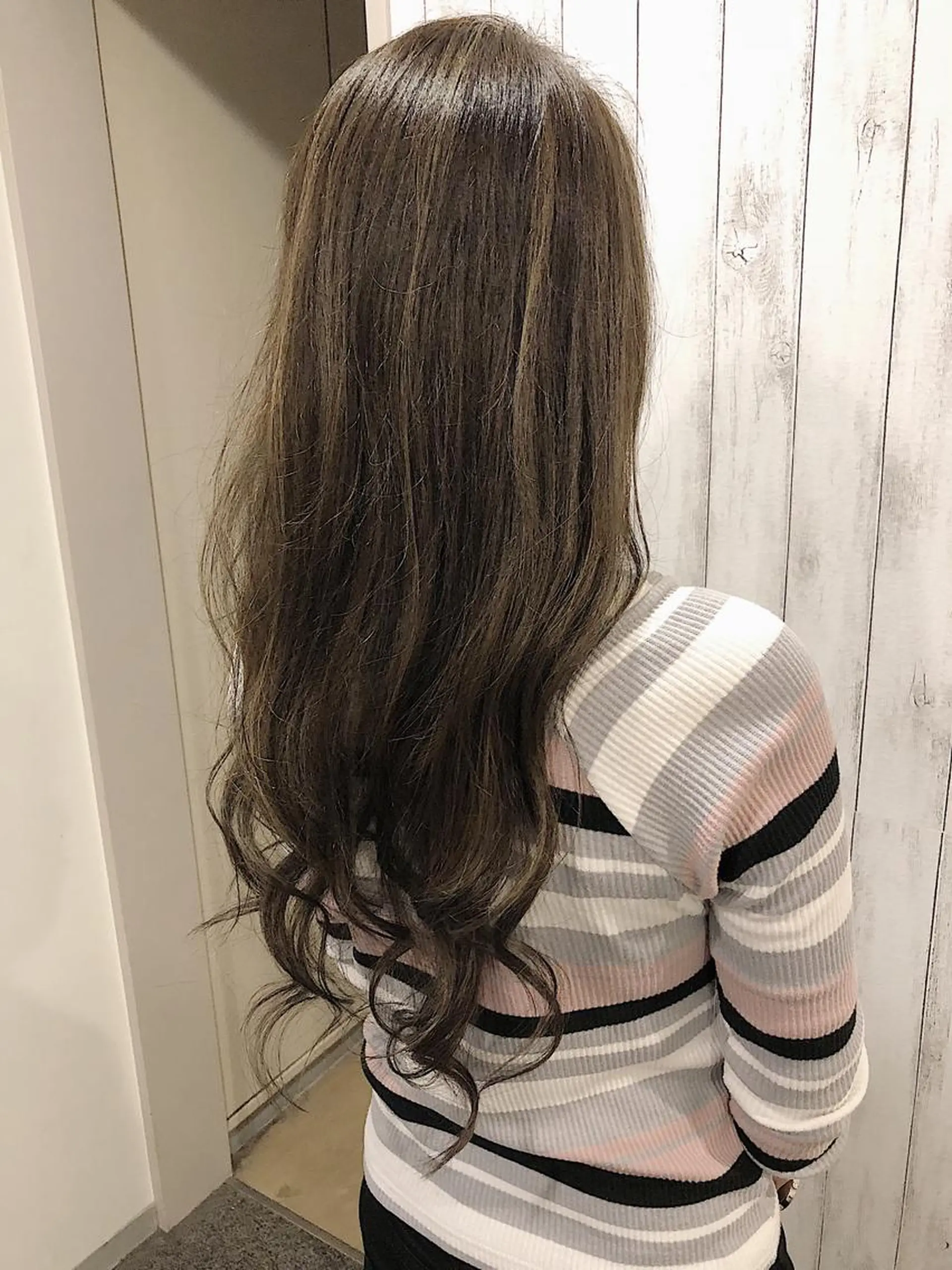 ロング カラー パーマ 艶髪/韓国レイヤー イノウエヒロキのヘアスタイル