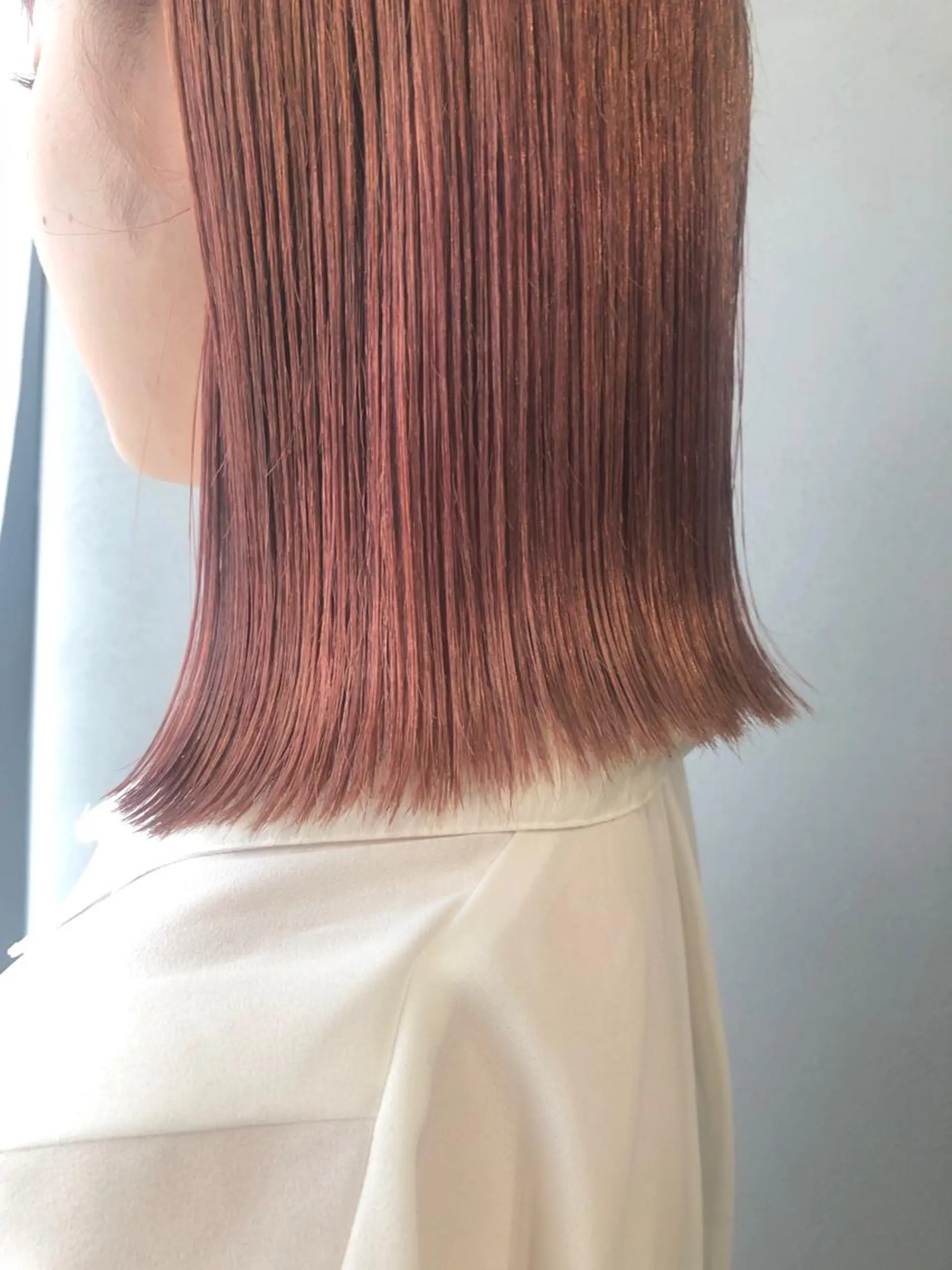 ミディアム カラー カット ヘアカラー トリートメント akane/ボブ /オリーブ/ブラウンのヘアスタイル