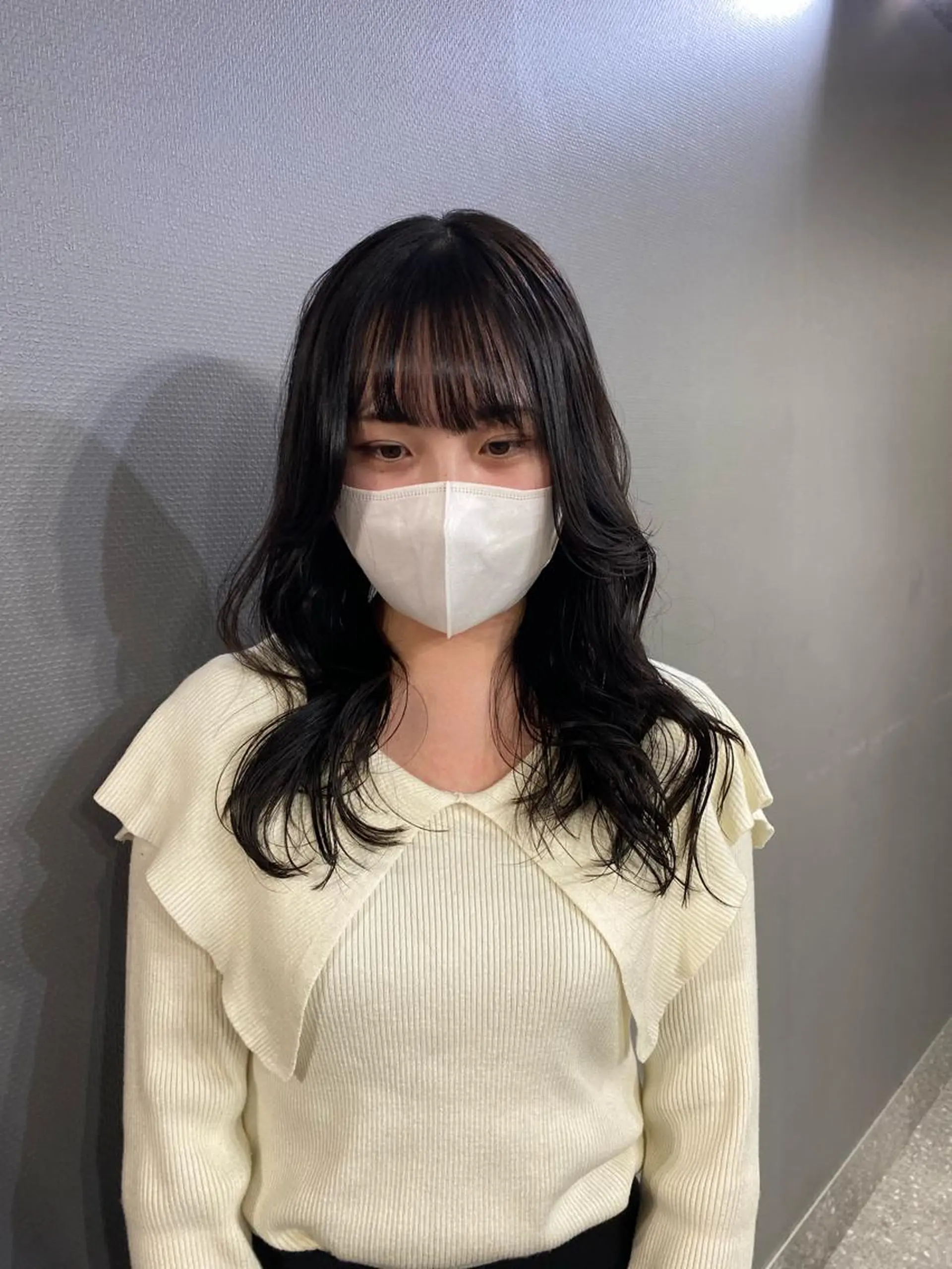 セミロング カラー グレージュ HINANO🌷 髪質改善サロンの眉毛・アイブロウイメージ