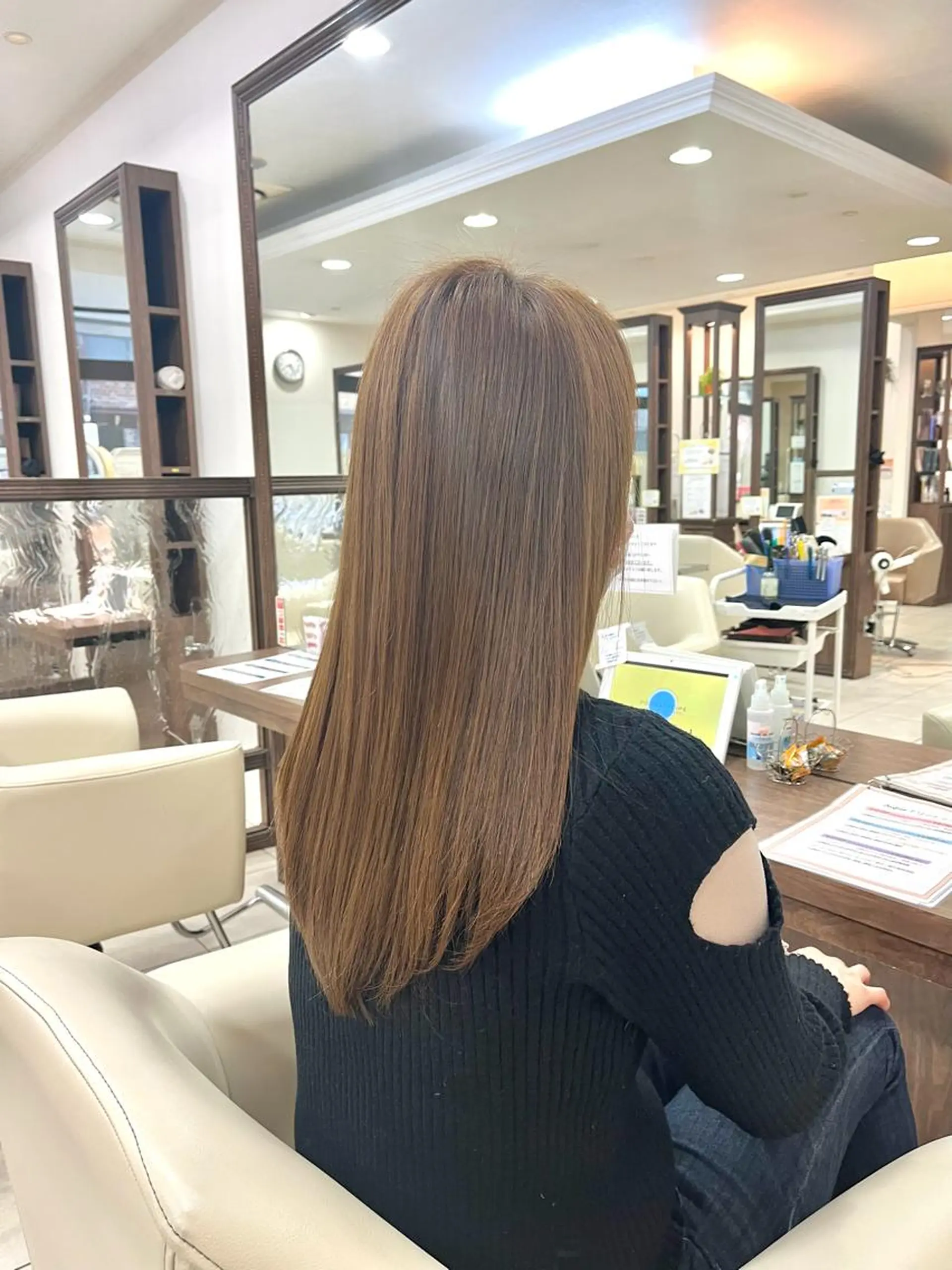 ロング くせ毛 髪質改善 縮毛矯正 カット 縮毛矯正 トリートメント ✨髪質改善・縮毛矯正 専門美容室マーベルのヘアスタイル