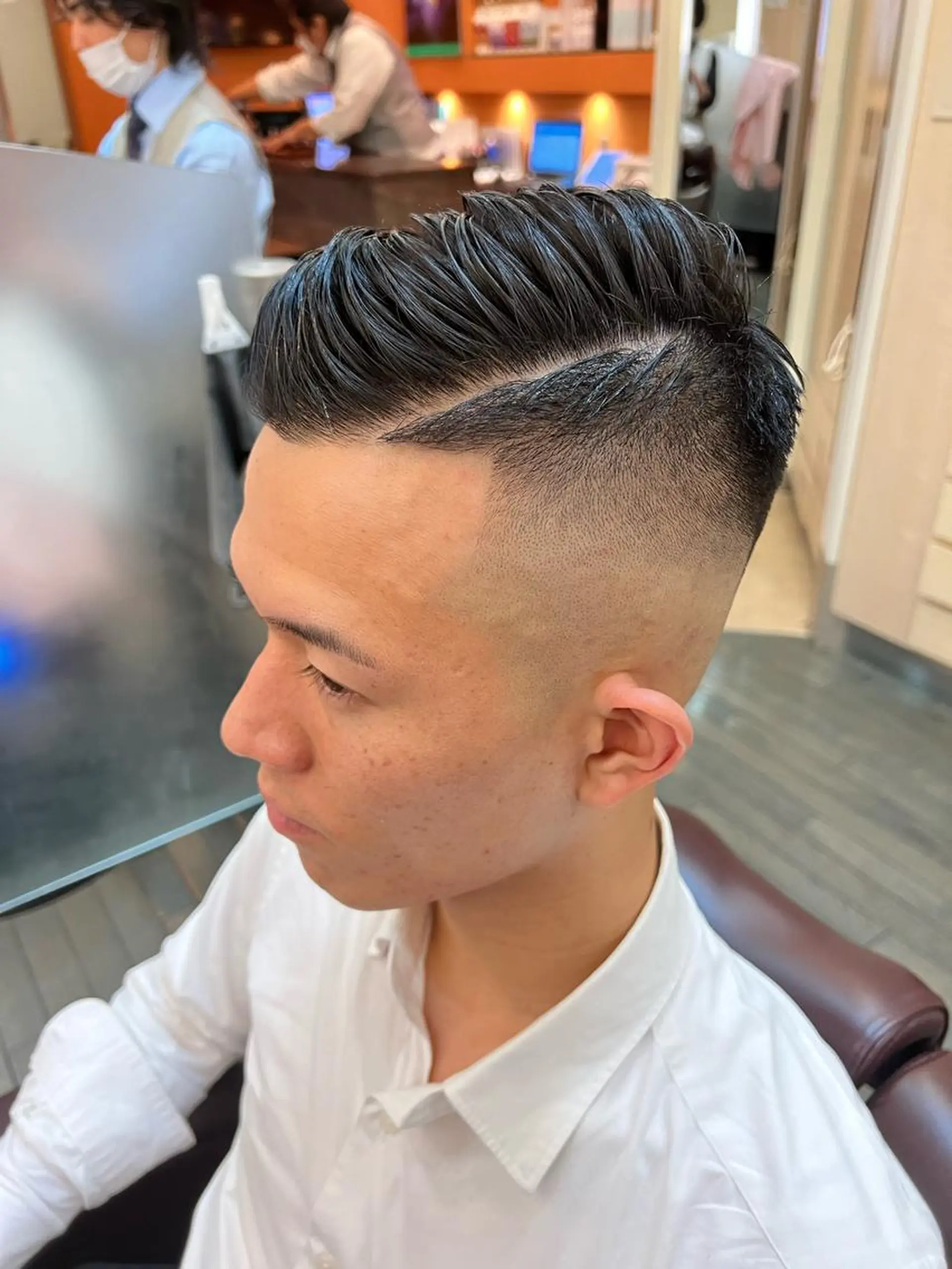 ショート ゼロスバーバーショップ所属・予約1000件超 ✨メンズパーマのヘアスタイル