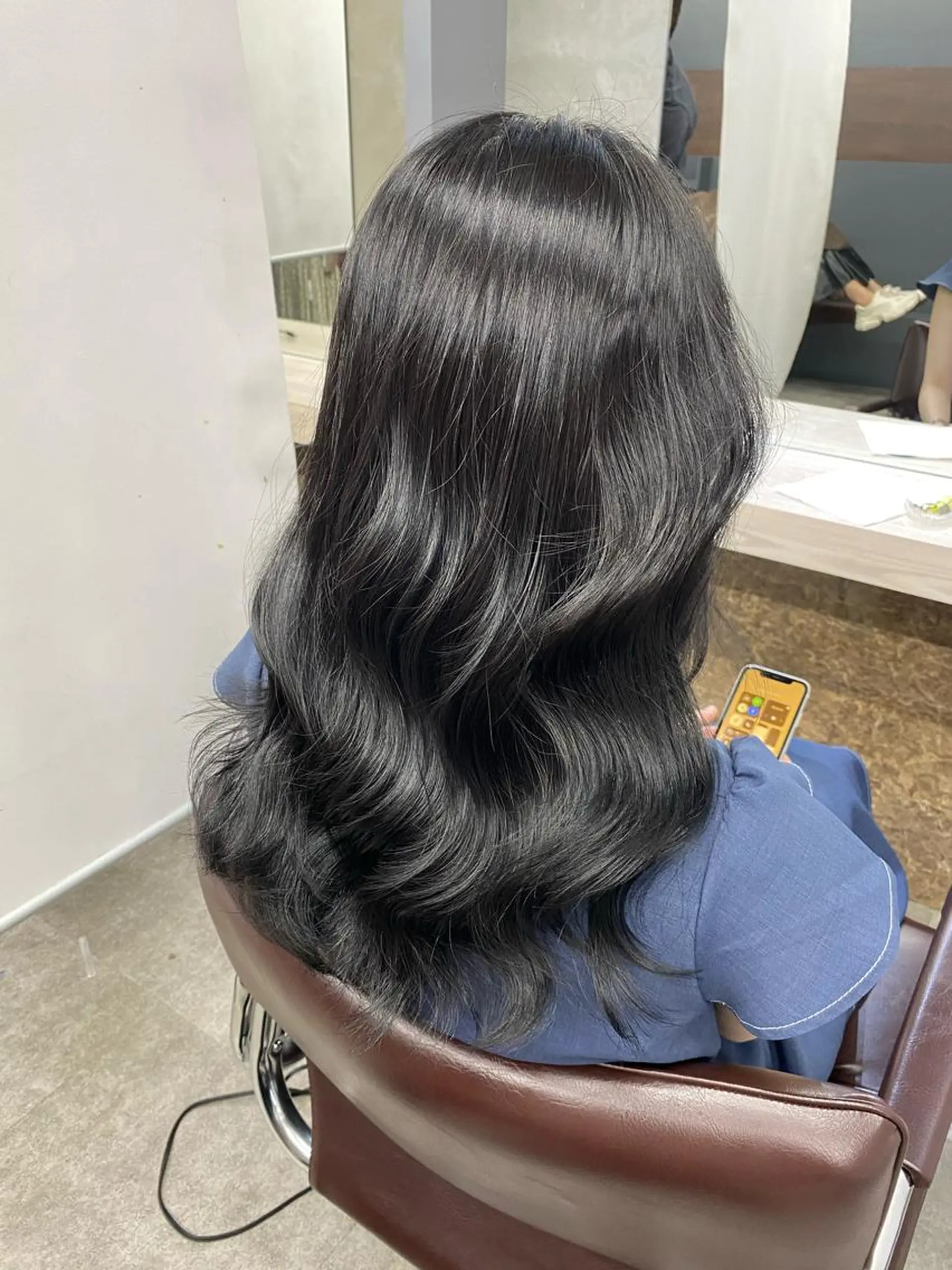 カラー カット ヘアカラー トリートメント 銀座/レイヤー /髪質改善/韓国ヘアのヘアスタイル