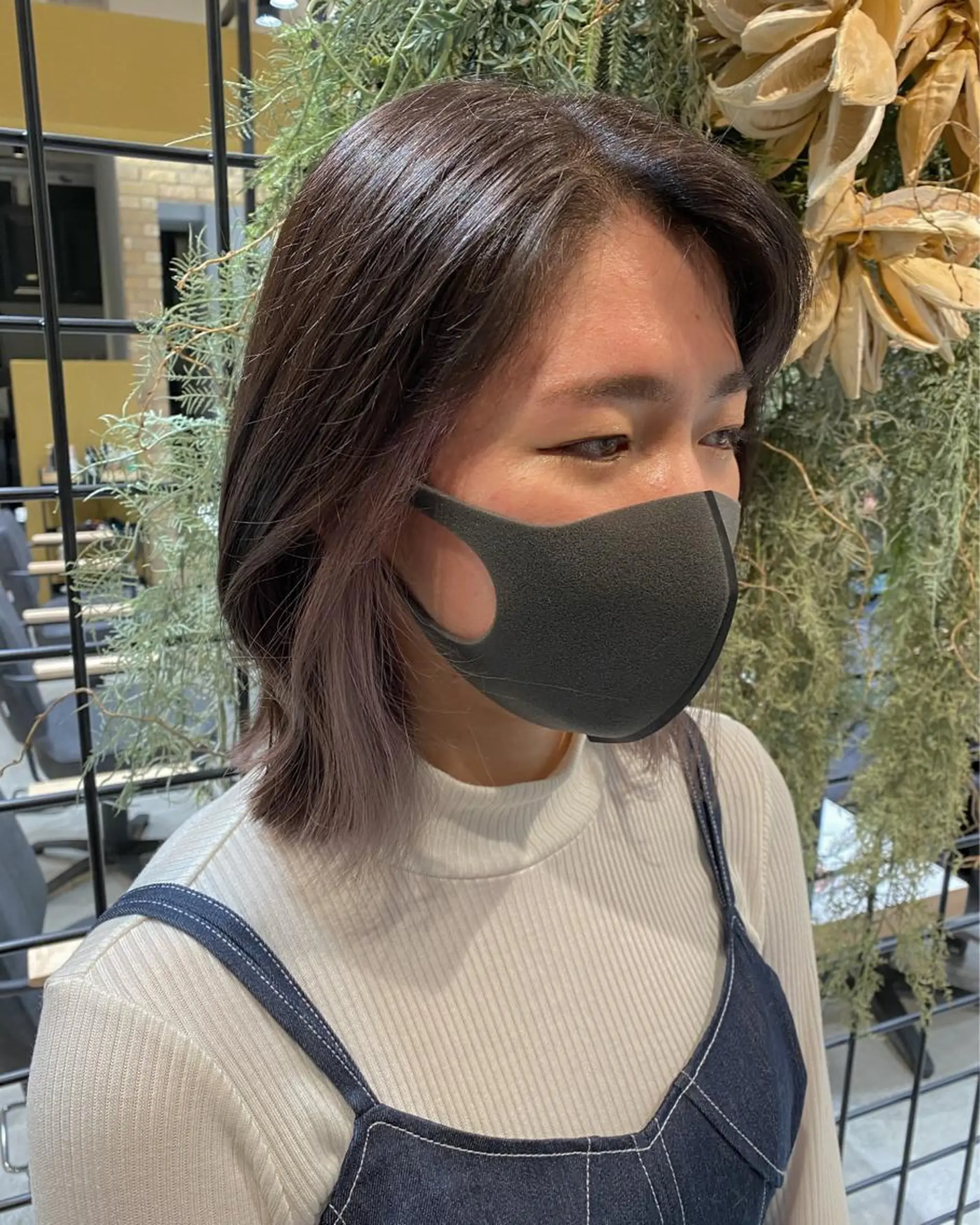 ミディアム カラー ワンカールで盛れる レイヤー🎀Macoのヘアスタイル