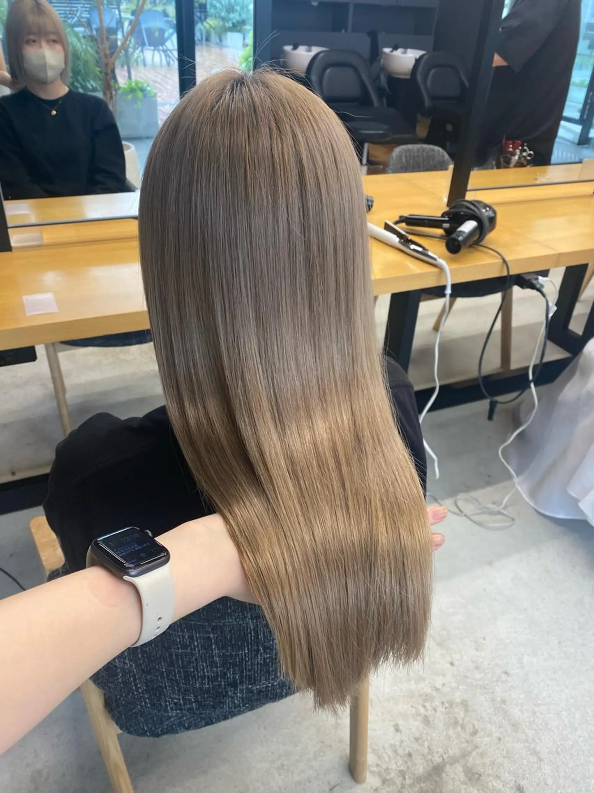 ロング 髪質改善 トリートメント 天神/透明感カラー ツヤ髪/nonokaのヘアスタイル