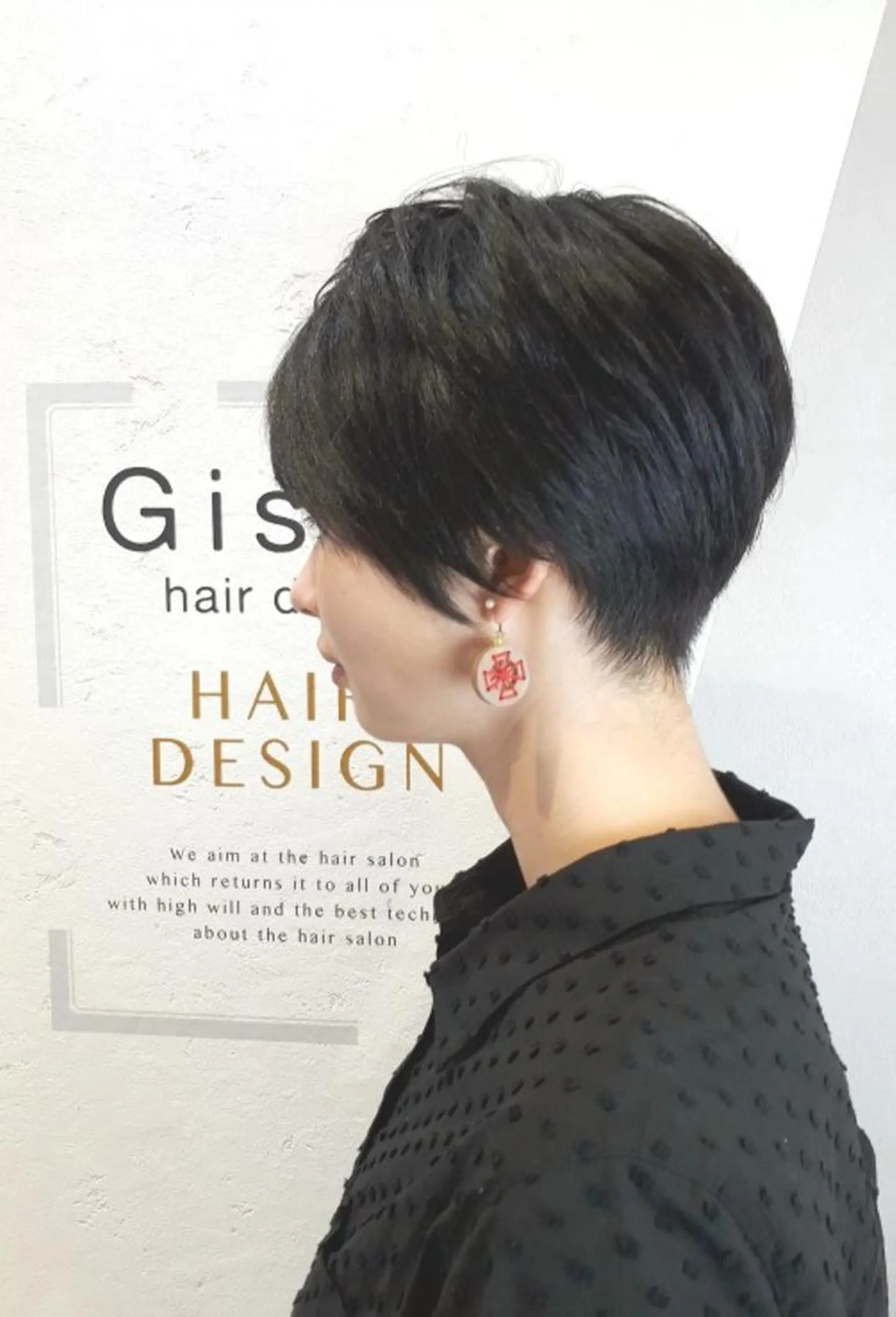 ショート ショートヘア GiseL ジゼル六本松のヘアスタイル