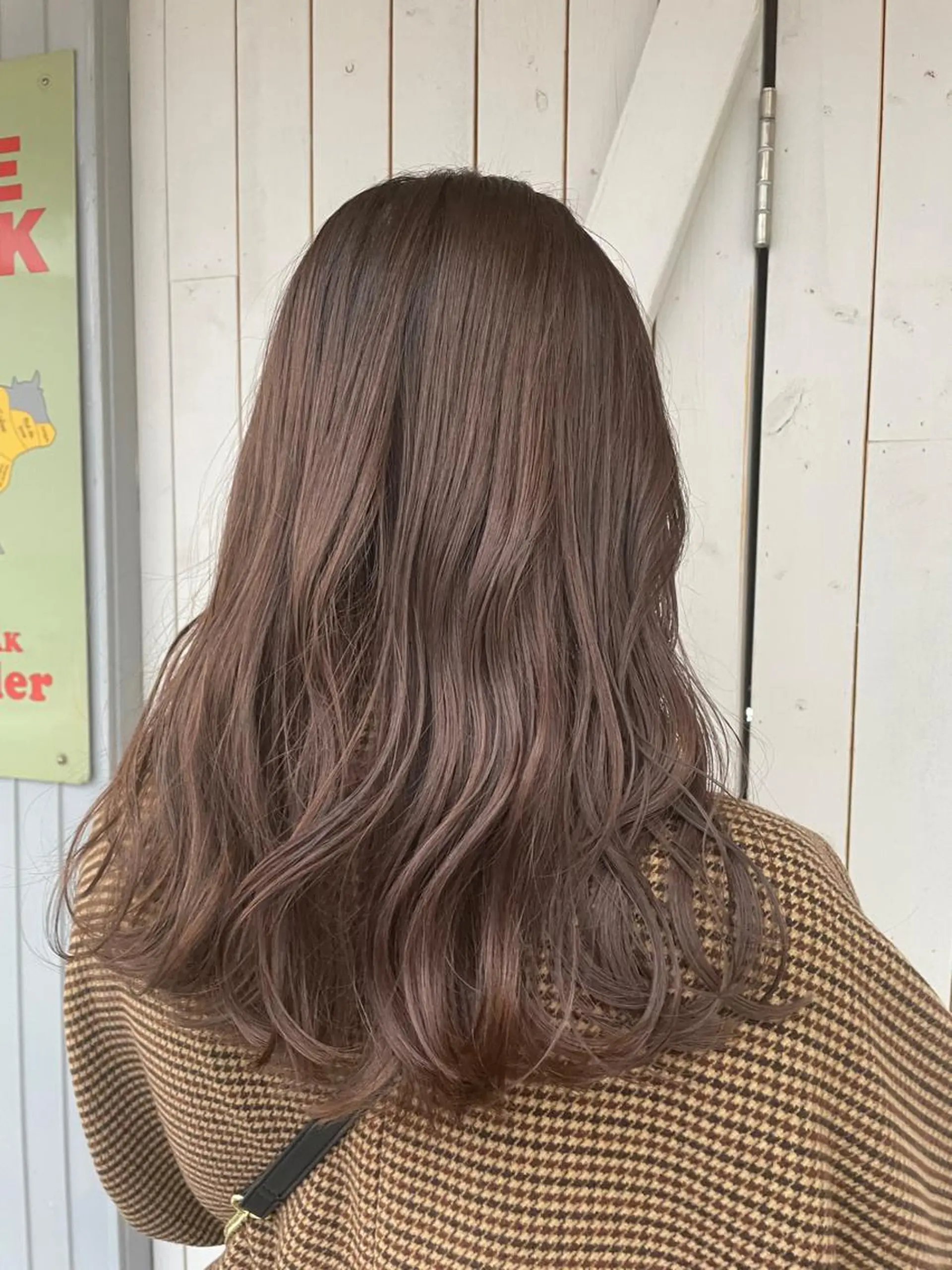 セミロング ラベンダーベージュ ヘアカラー トリートメント 松田 光雄のその他イメージ