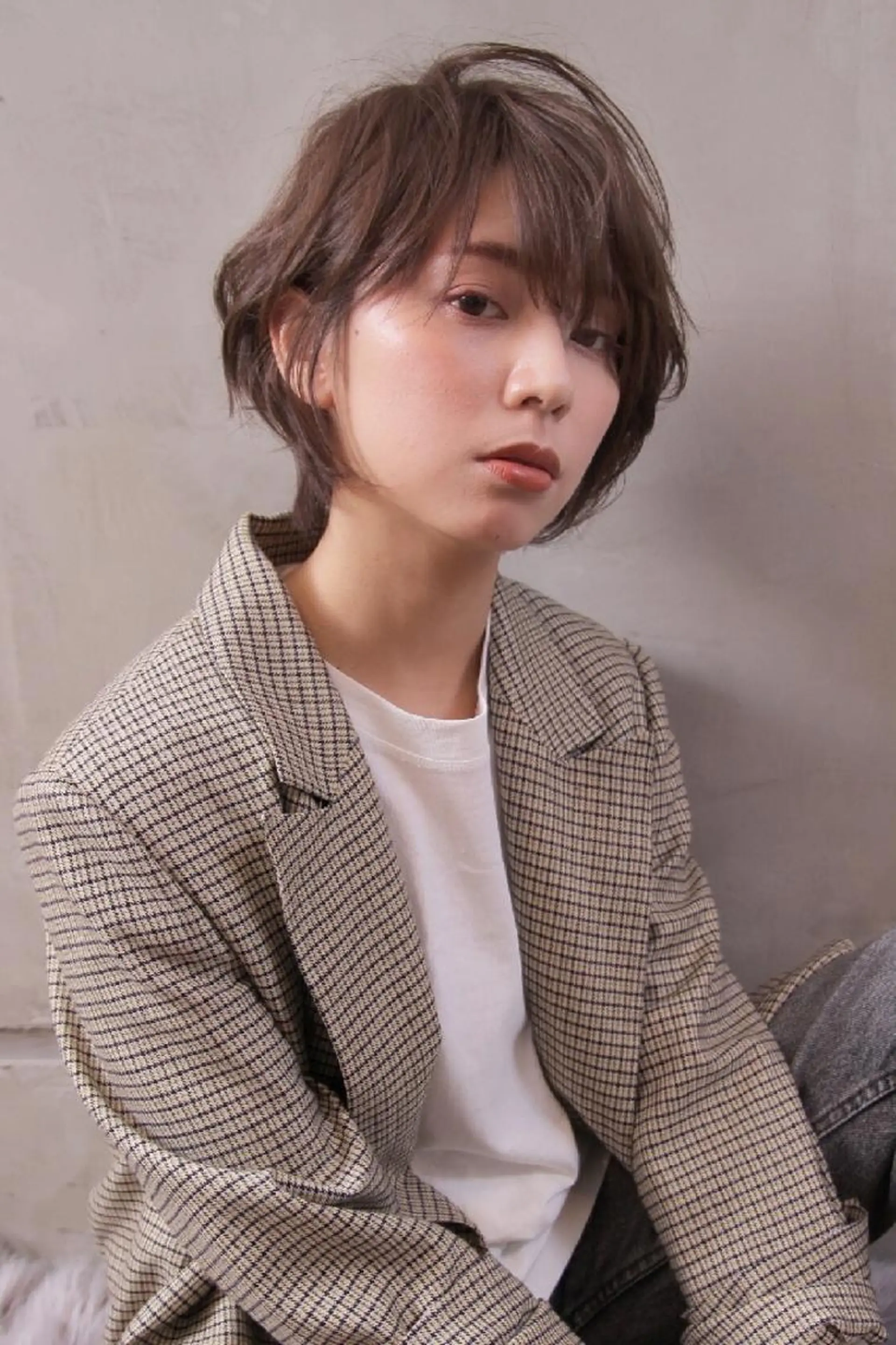 ショート カラー ヘアアレンジ ヘアカラー トリートメント ace share salon所属・桑原 祥のヘアスタイル