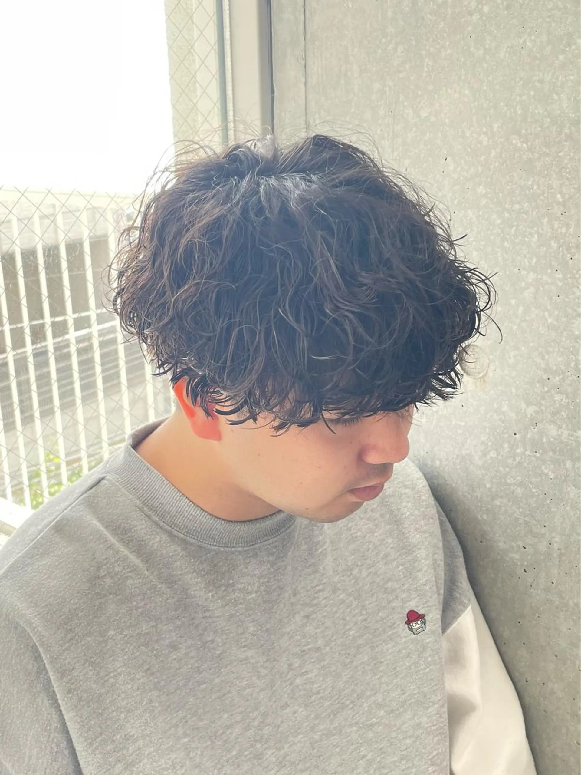 パーマ メンズ カット パーマ トリートメント ヘッドスパ ヘアセット メンズモテパーマ💙 fuwaのヘアスタイル