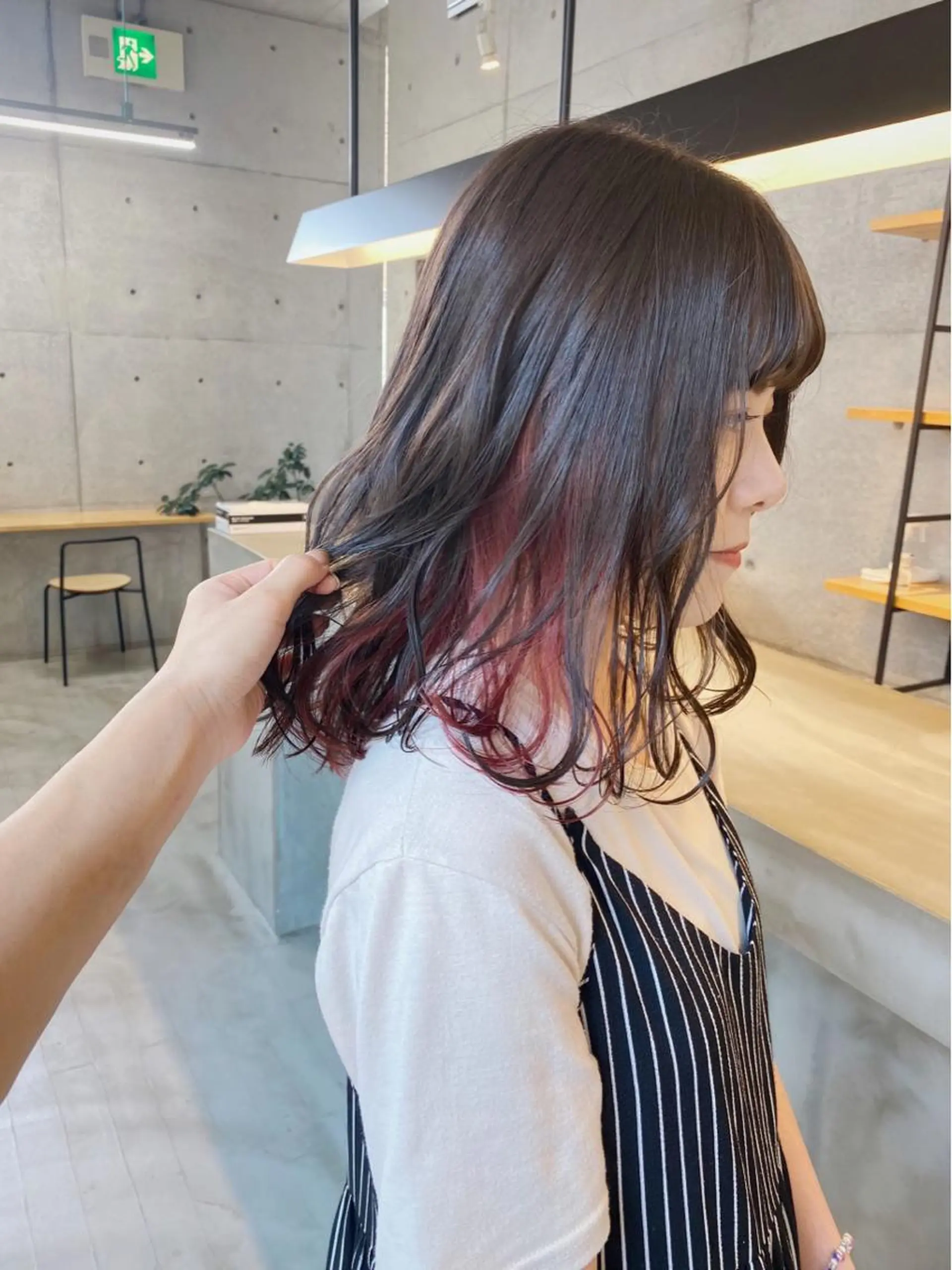 ミディアム son hair HIROEのヘアスタイル