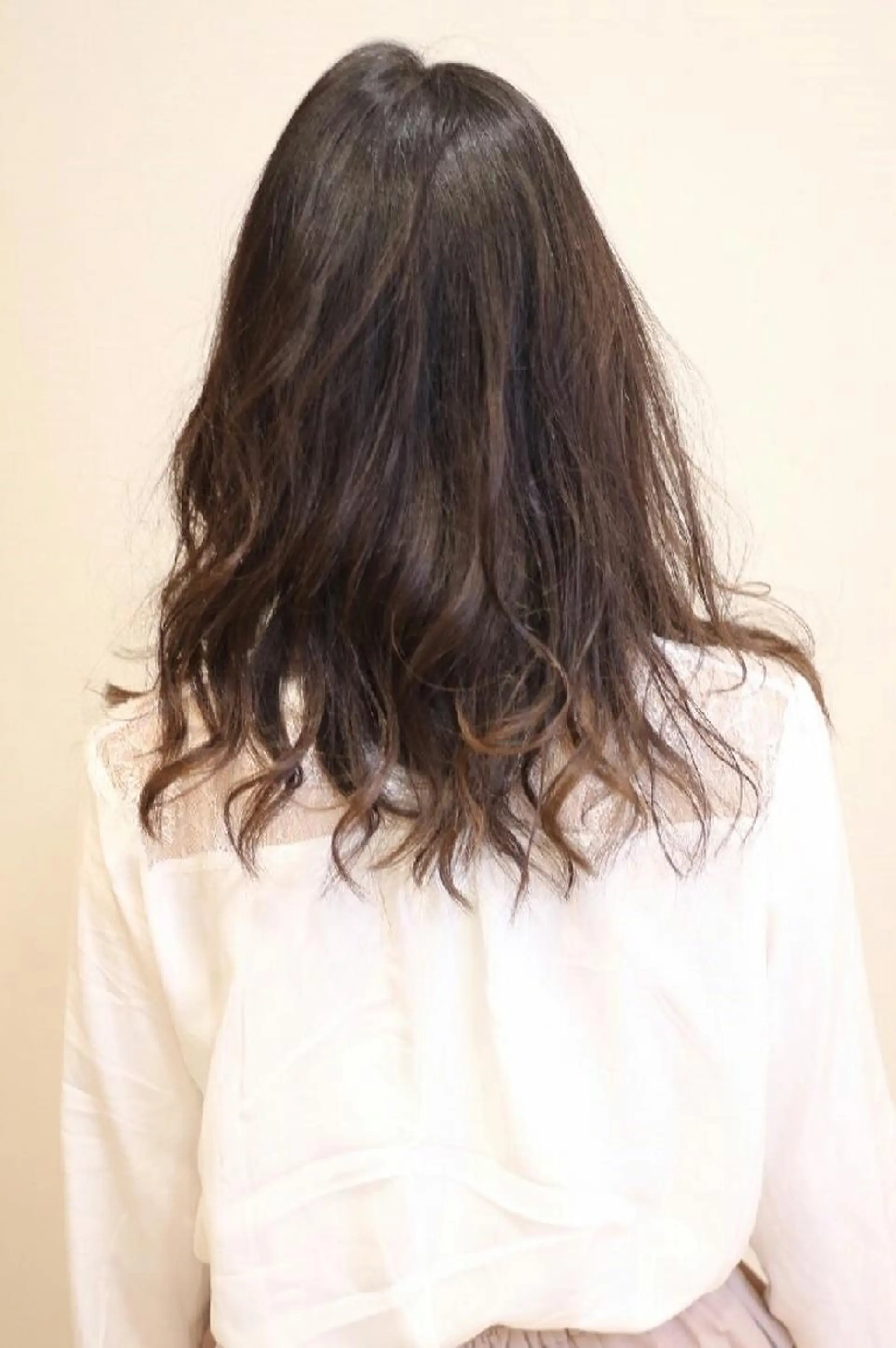 ロング ハイライト キノシタ ナオユキのヘアスタイル