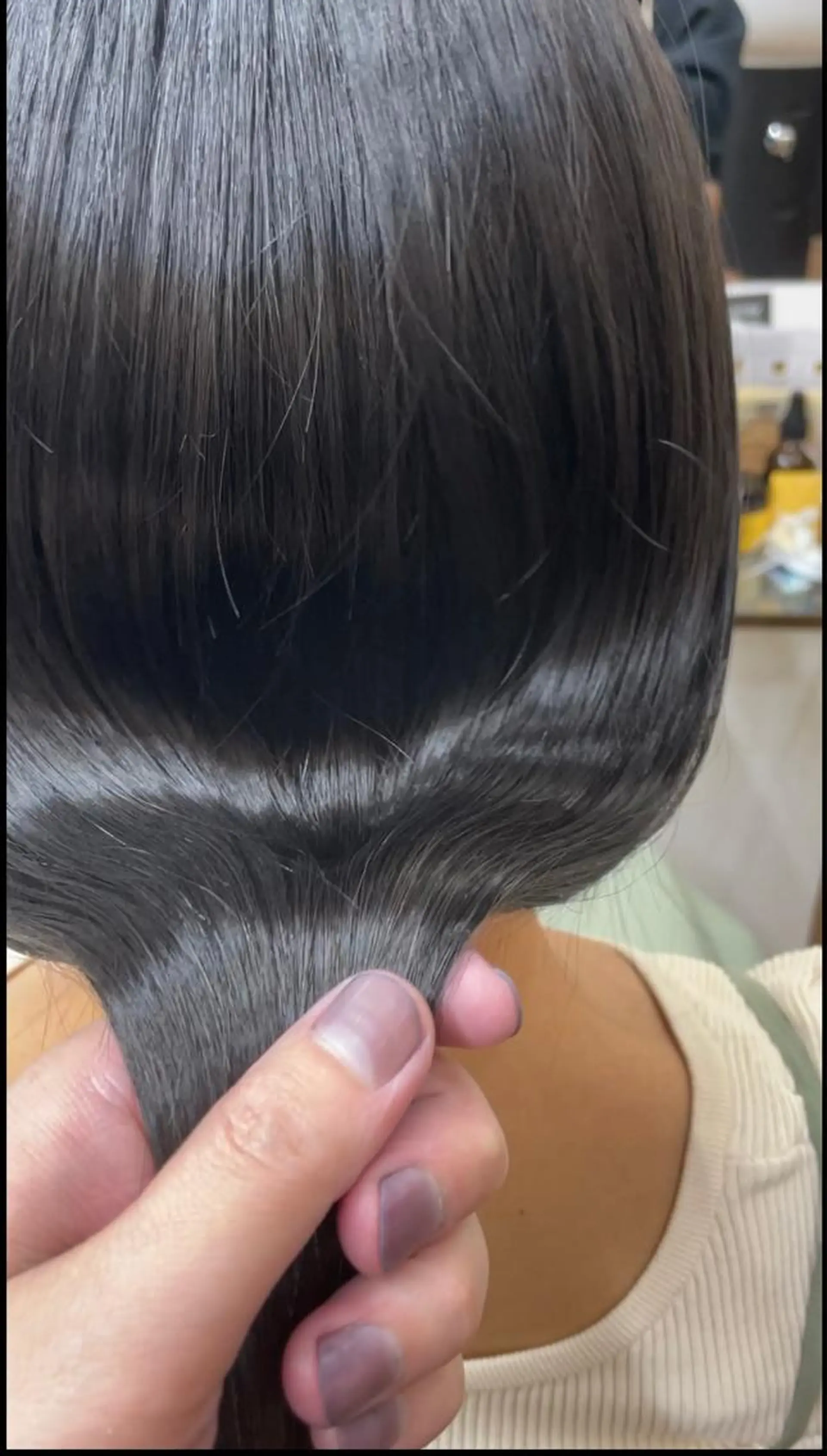 セミロング カラー TOWA 野村　コウダイのヘアスタイル