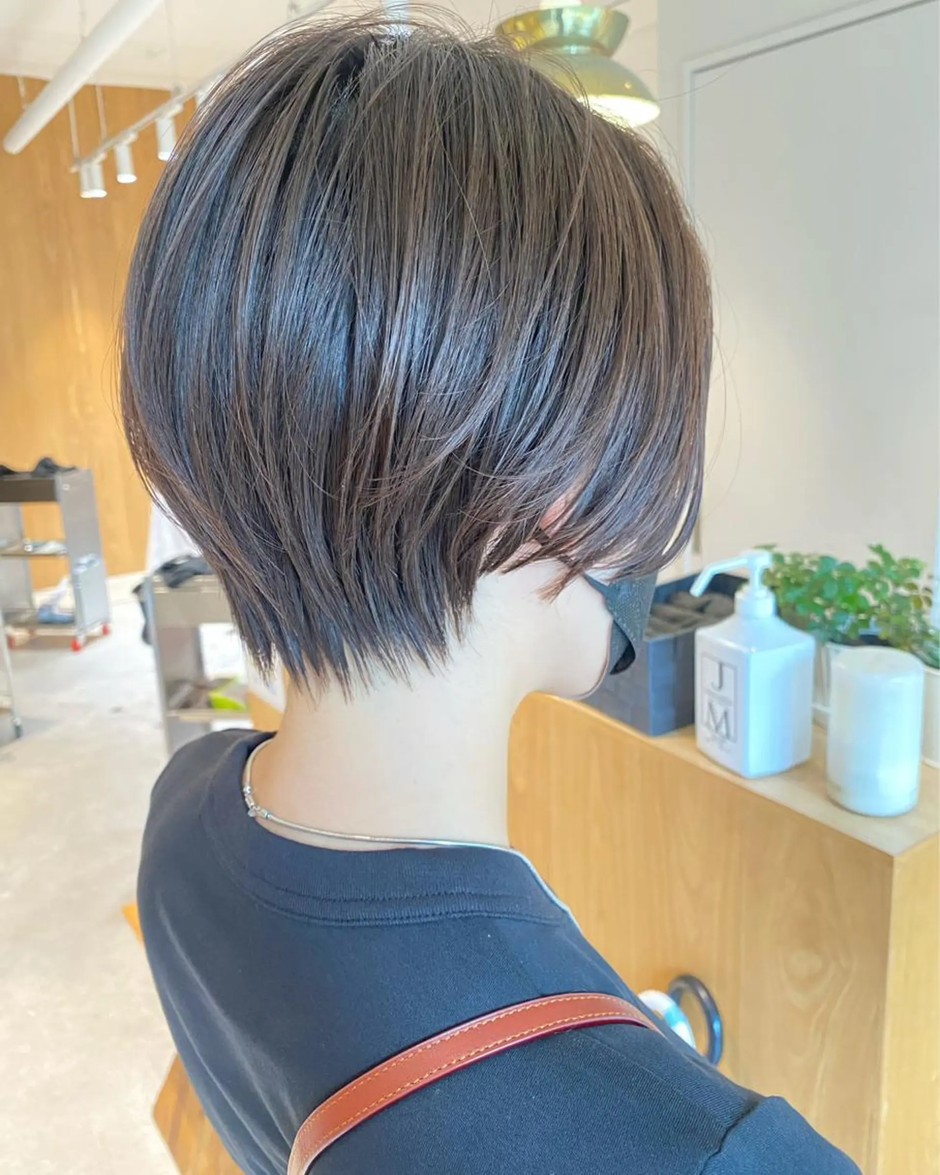 ショート 大河原 美優のヘアスタイル