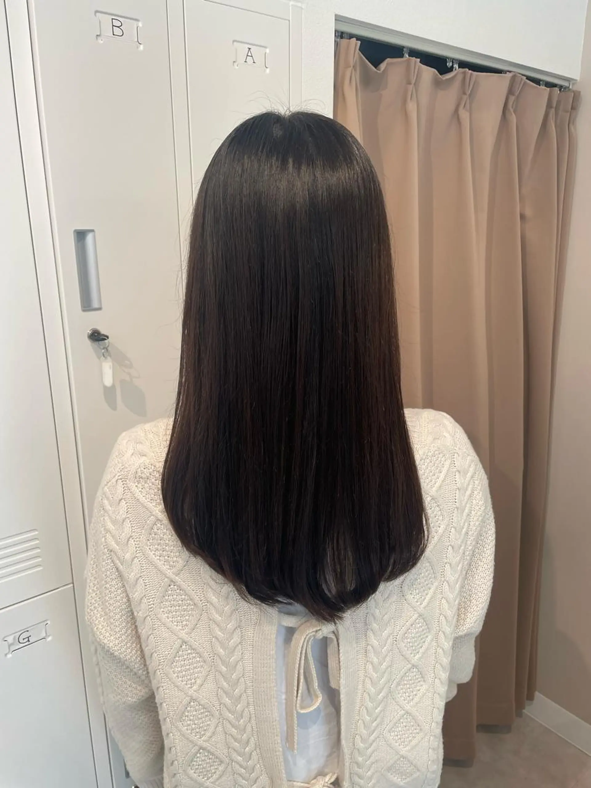 ロング 酒見 里奈のヘアスタイル