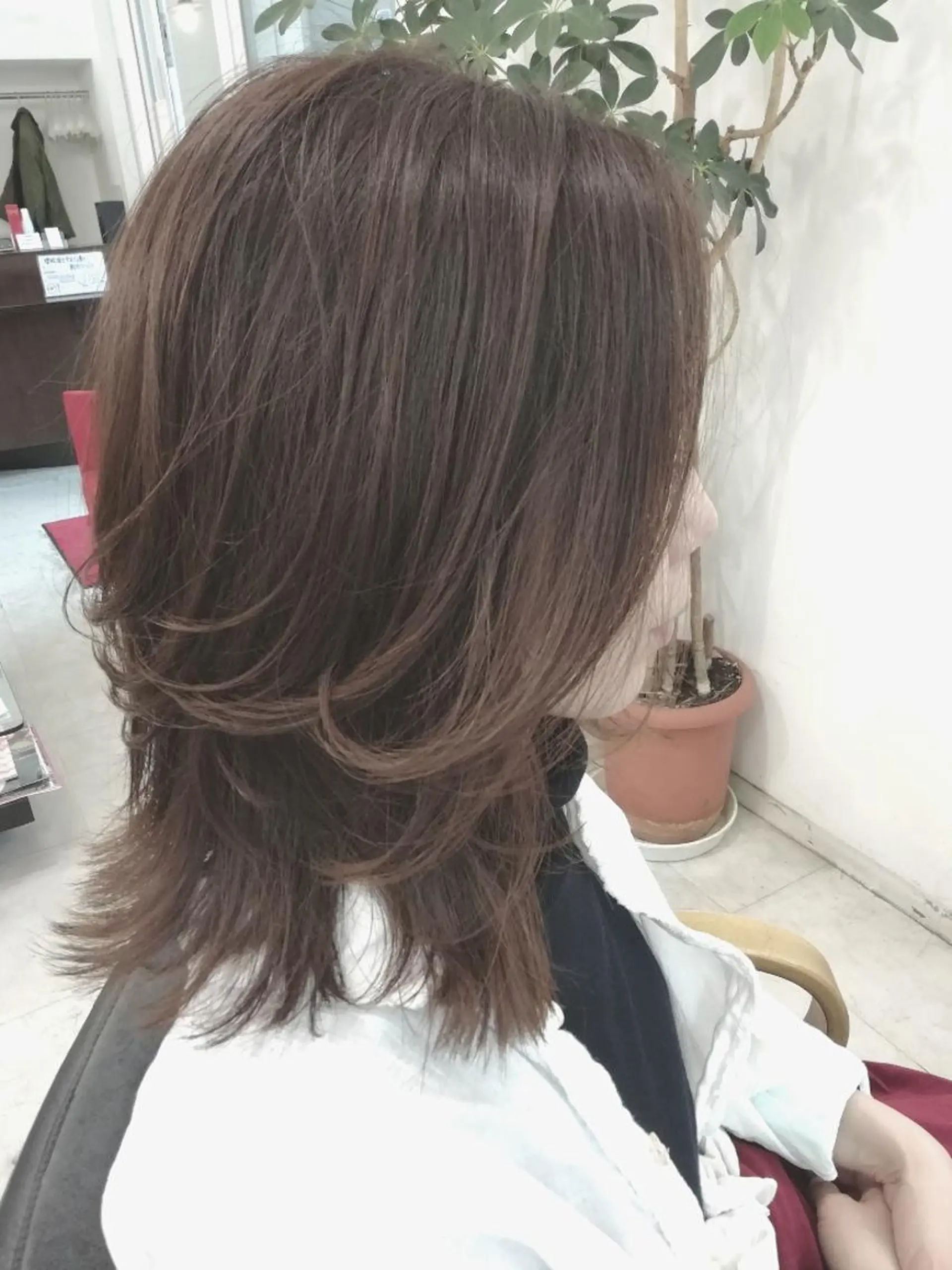 ミディアム カラー カット ヘアカラー トリートメント Garret 新宿店【ギャレット】所属・⛑️髪質改善請負人 ⛑️ヤマザキタカヒトのヘアスタイル