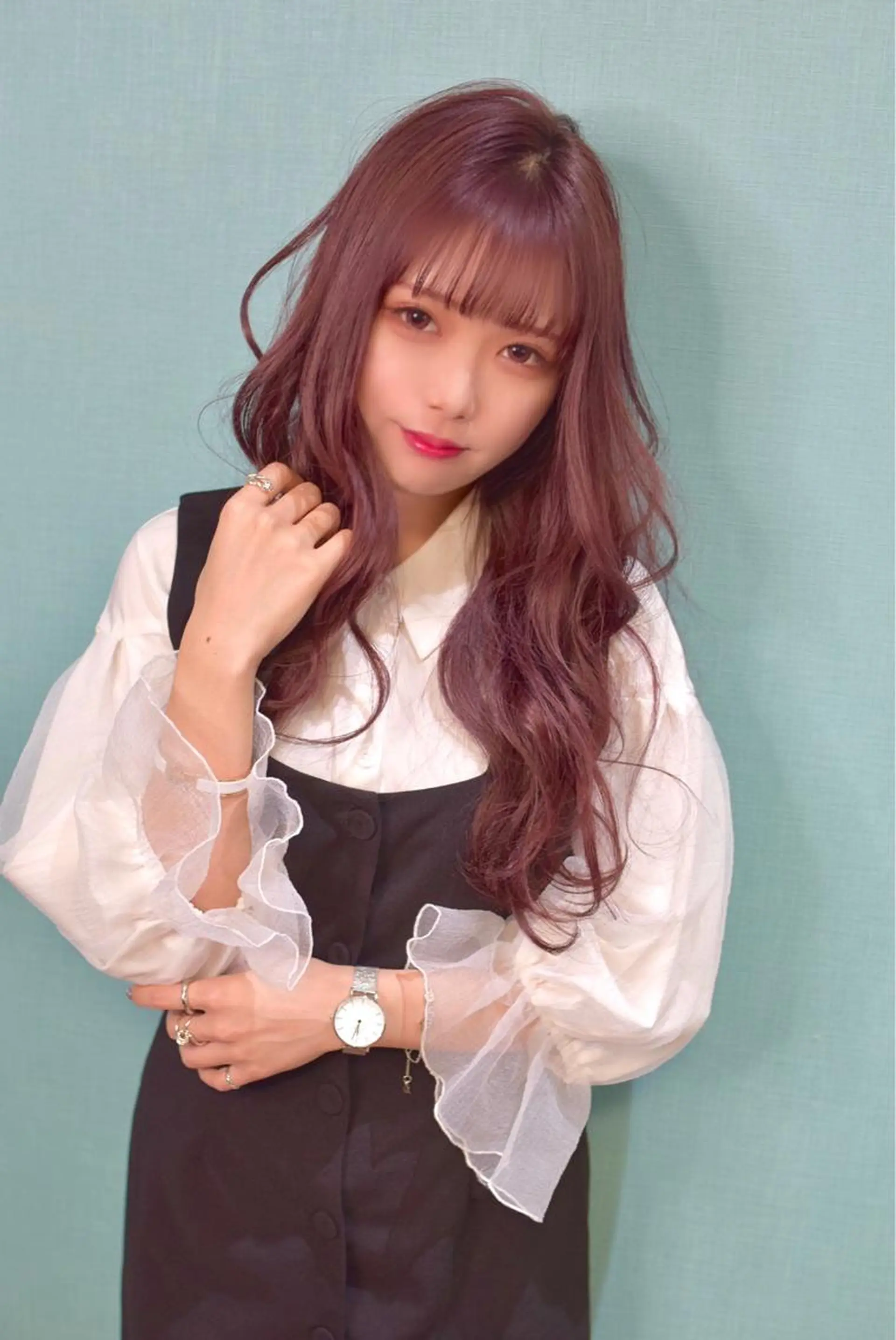 ロング カラー ベージュカラー ✨うるツヤ髪質改善✨ 林 大樹のヘアスタイル