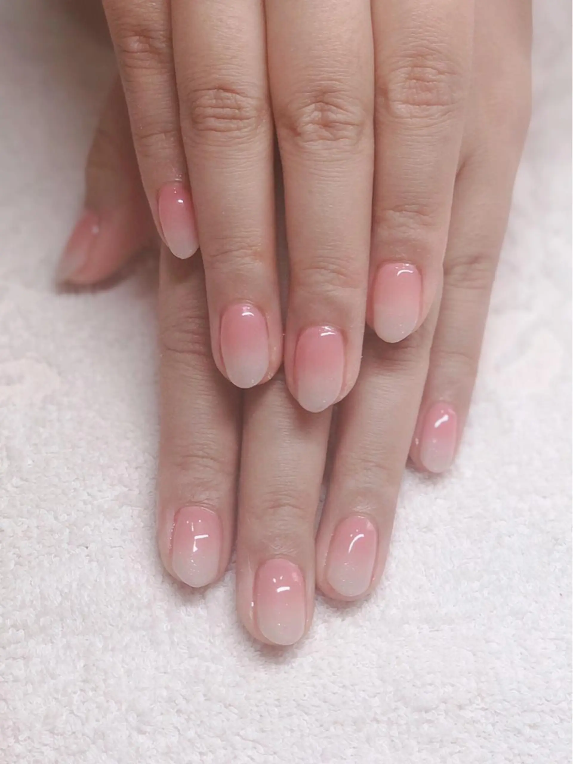 ネイル アートネイル ジェルネイル グラデーション オフィスネイル ワンカラーネイル 辻野 和枝のネイルデザイン