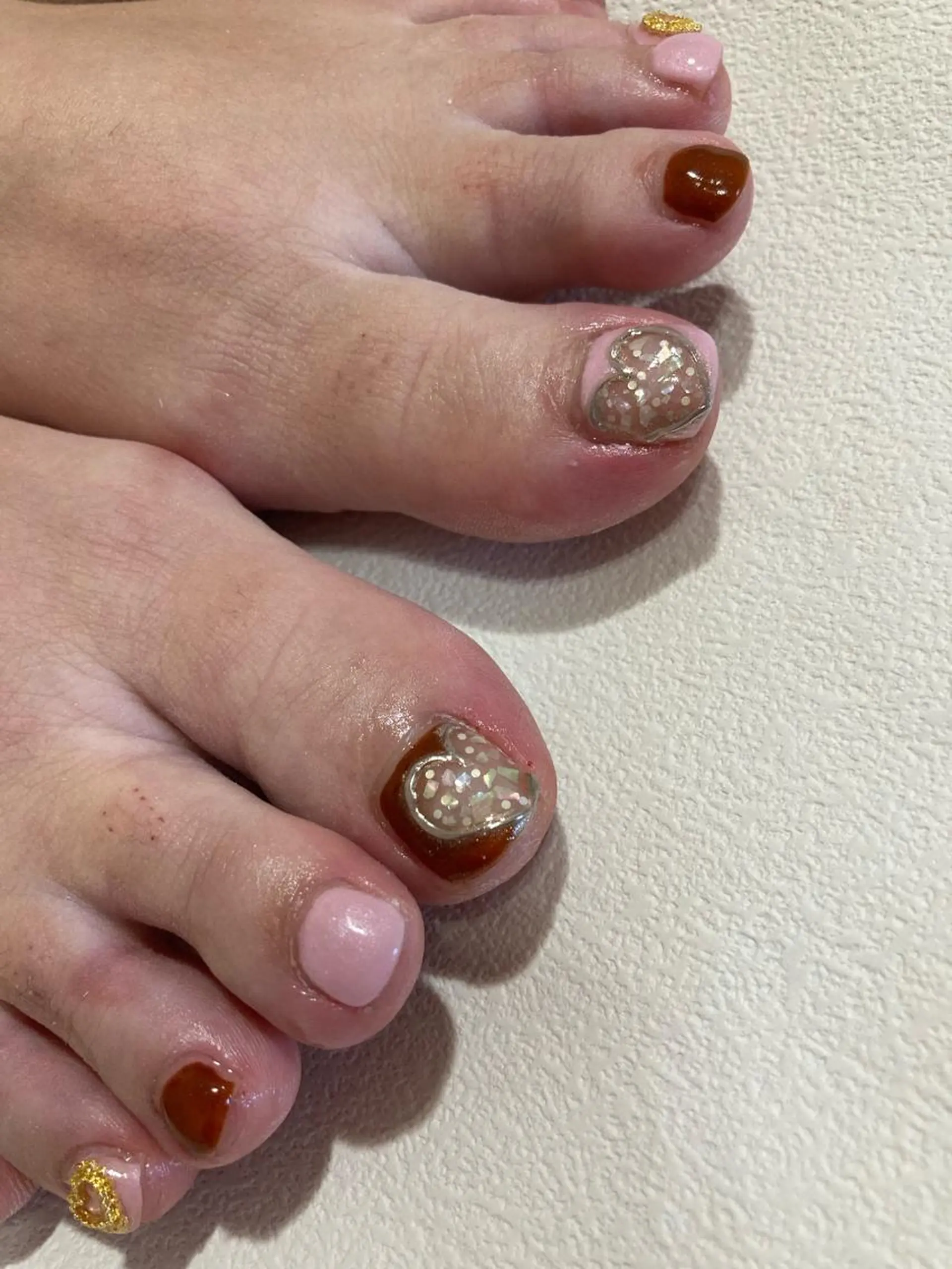 ネイル フットネイル フットネイル NailSalon Beniceのネイルデザイン