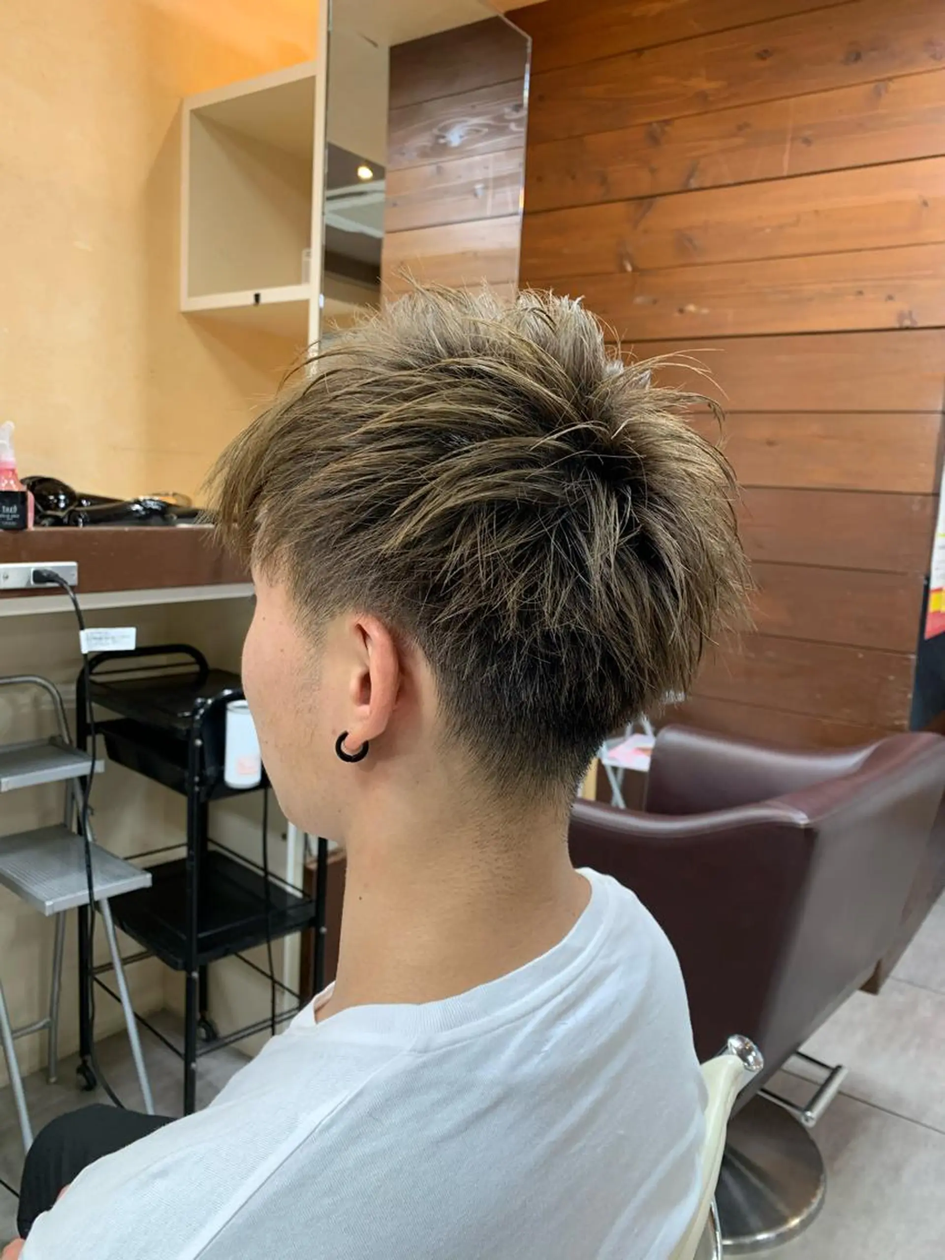 カラー メンズ フェードカット カット 【brace小阪店】 店長   村上直也のヘアスタイル