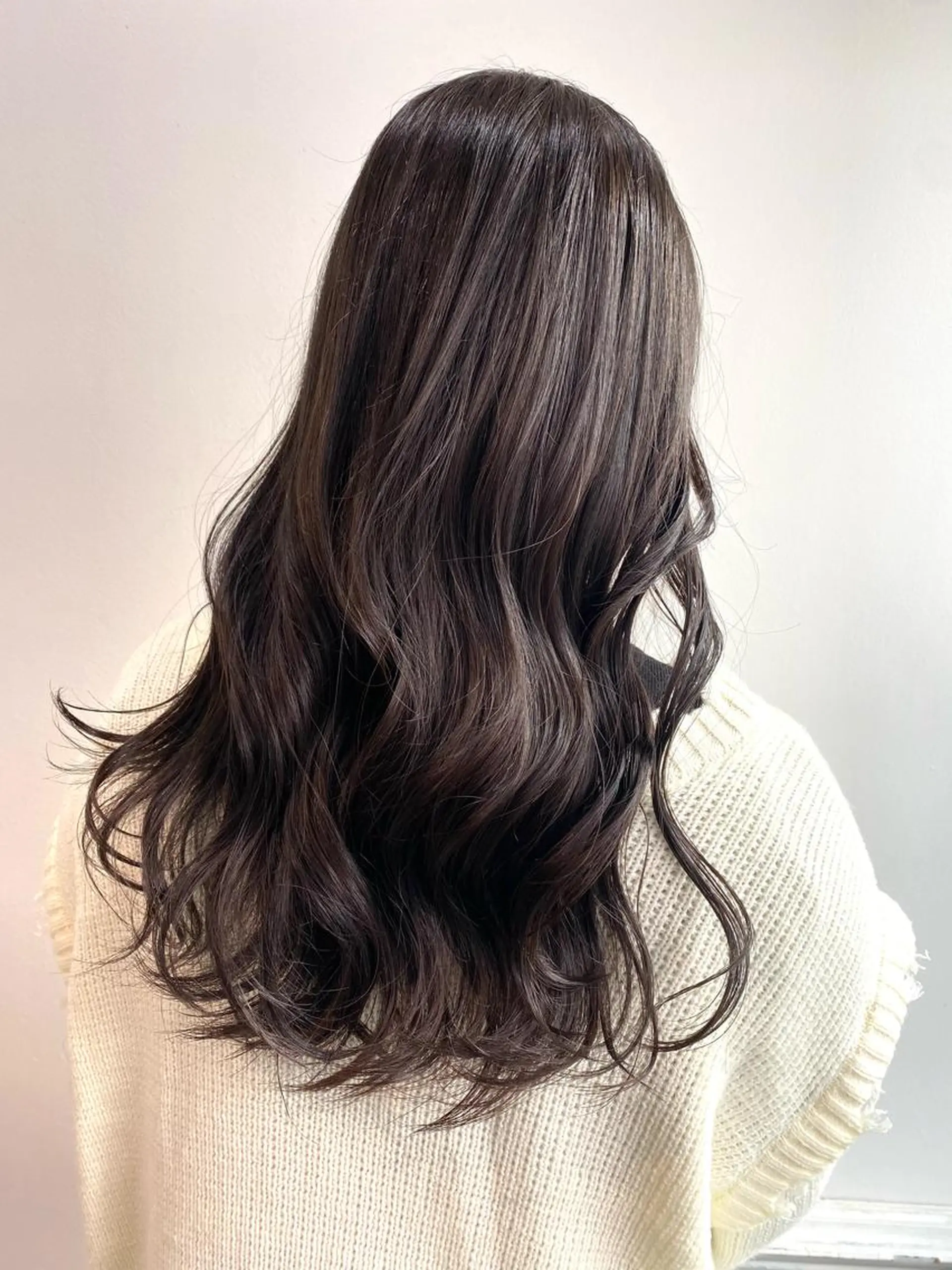 ロング ちばた/レイヤー 似合わせ/大阪中津のヘアスタイル