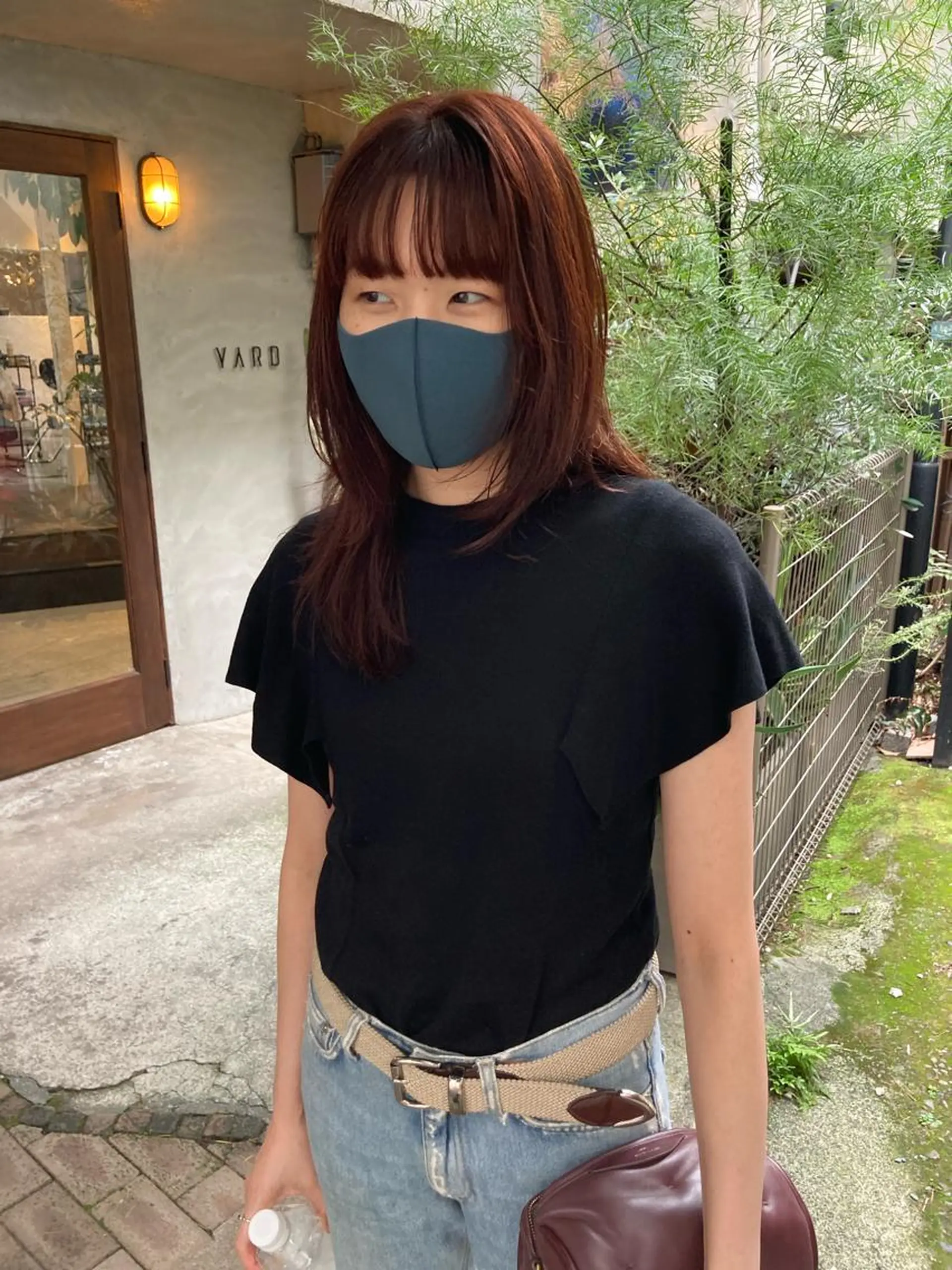 セミロング 金田 夏野のヘアスタイル