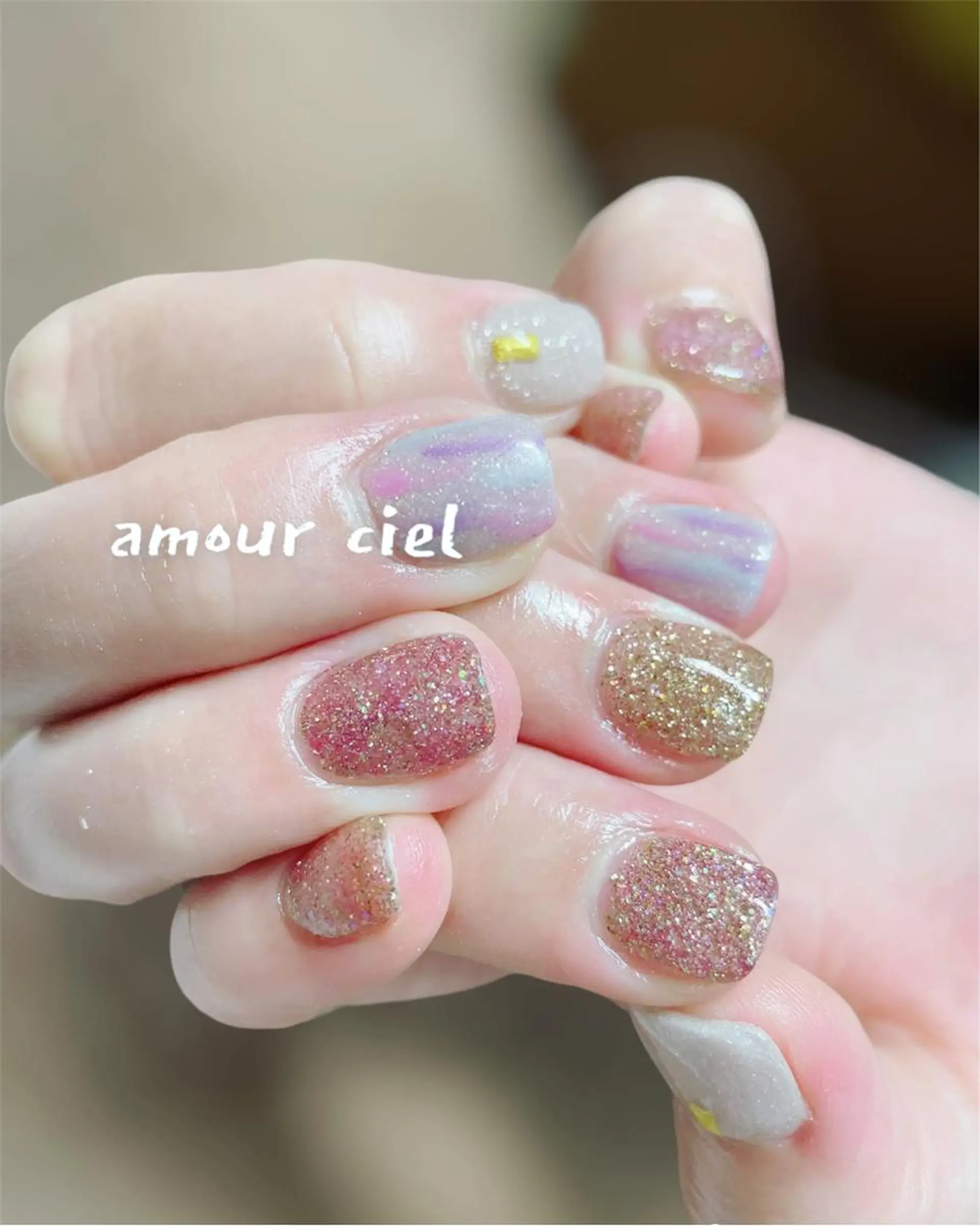 ネイル amour ciel所属・amour ciel あゆみ…☺︎のネイルデザイン