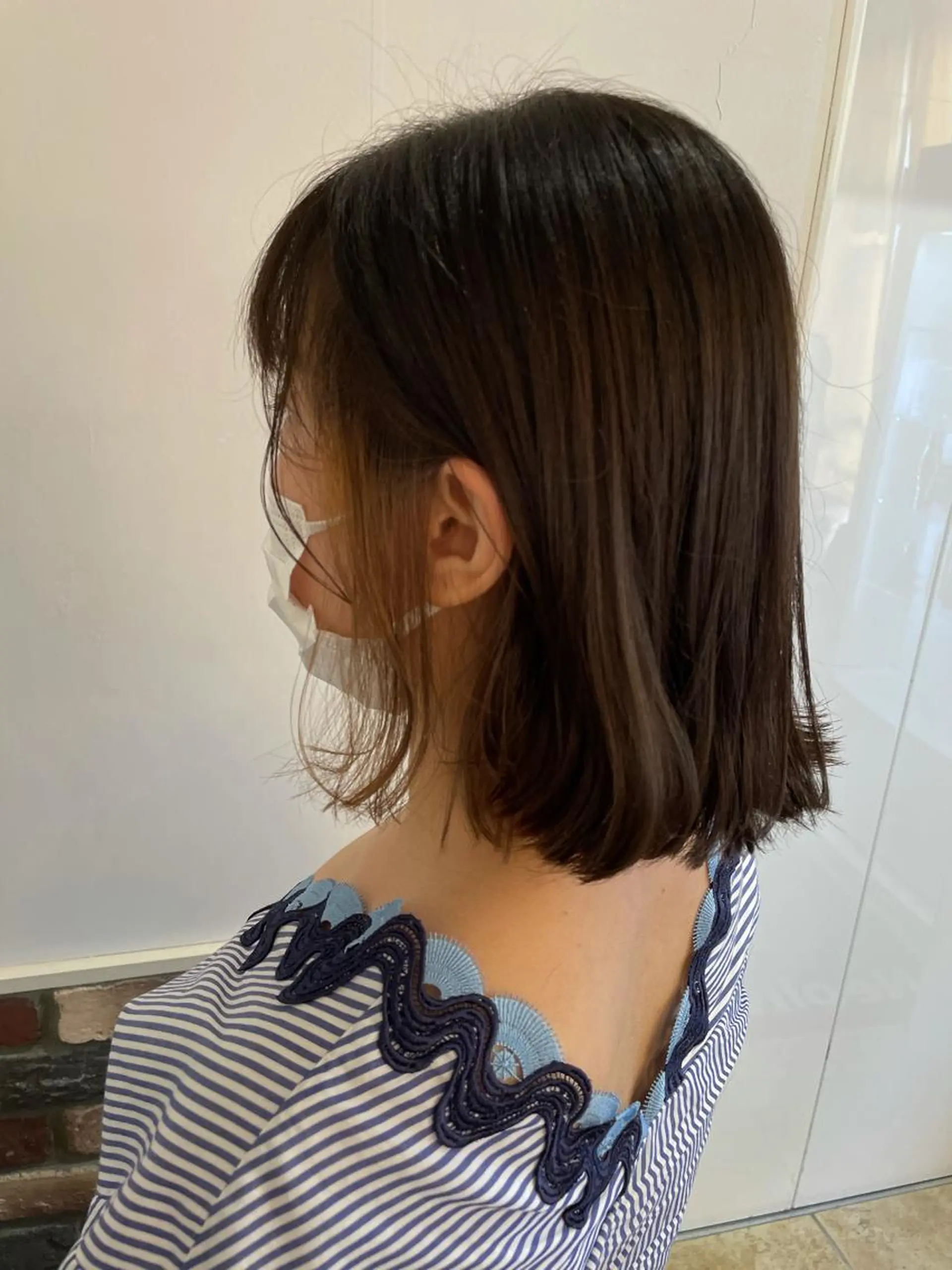 ショート ヘアカラー トリートメント 中井 茅佳のヘアスタイル