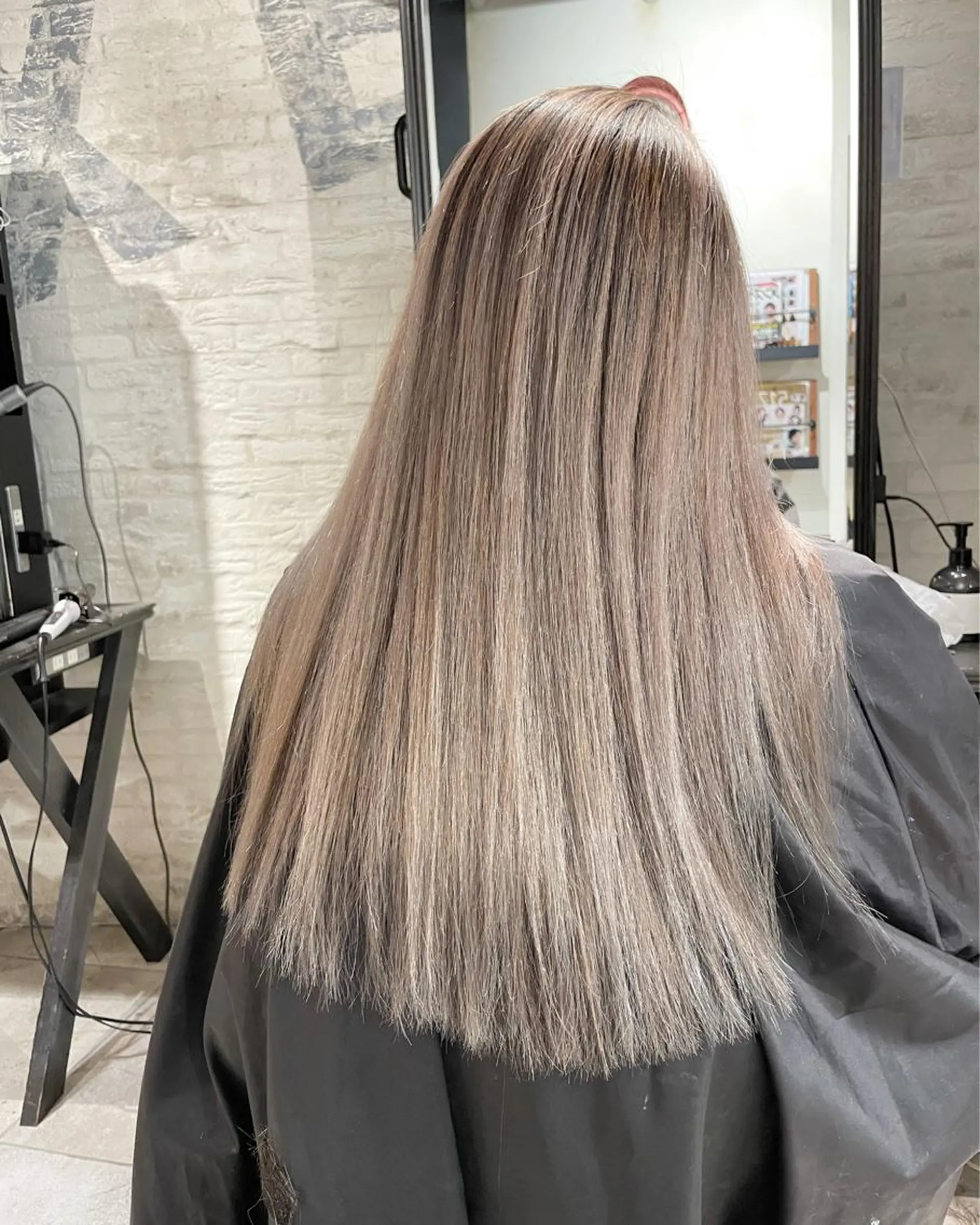 ロング レイヤーカット 田中 聖也のヘアスタイル