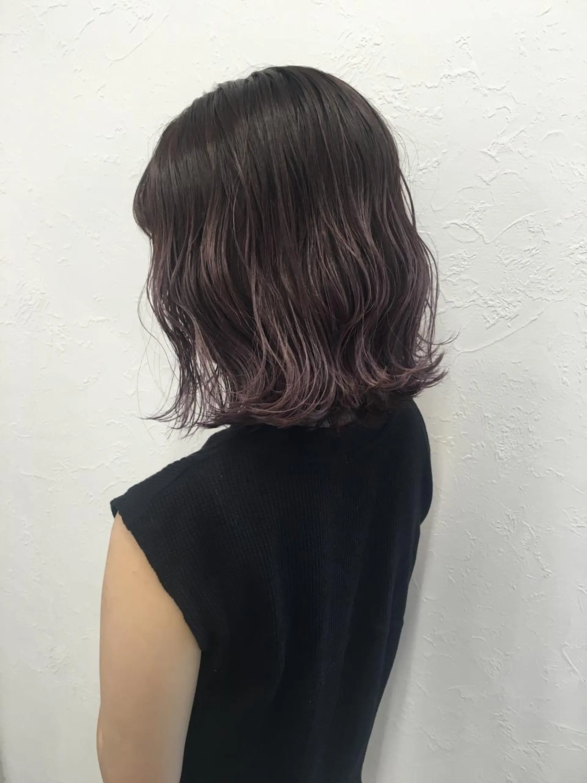 ショート カラー アッシュ グラデーションカラー ラベンダーカラー ラベンダーアッシュ ヘアカラー 2nd所属・🤍2nd🤍田所 美希のヘアスタイル