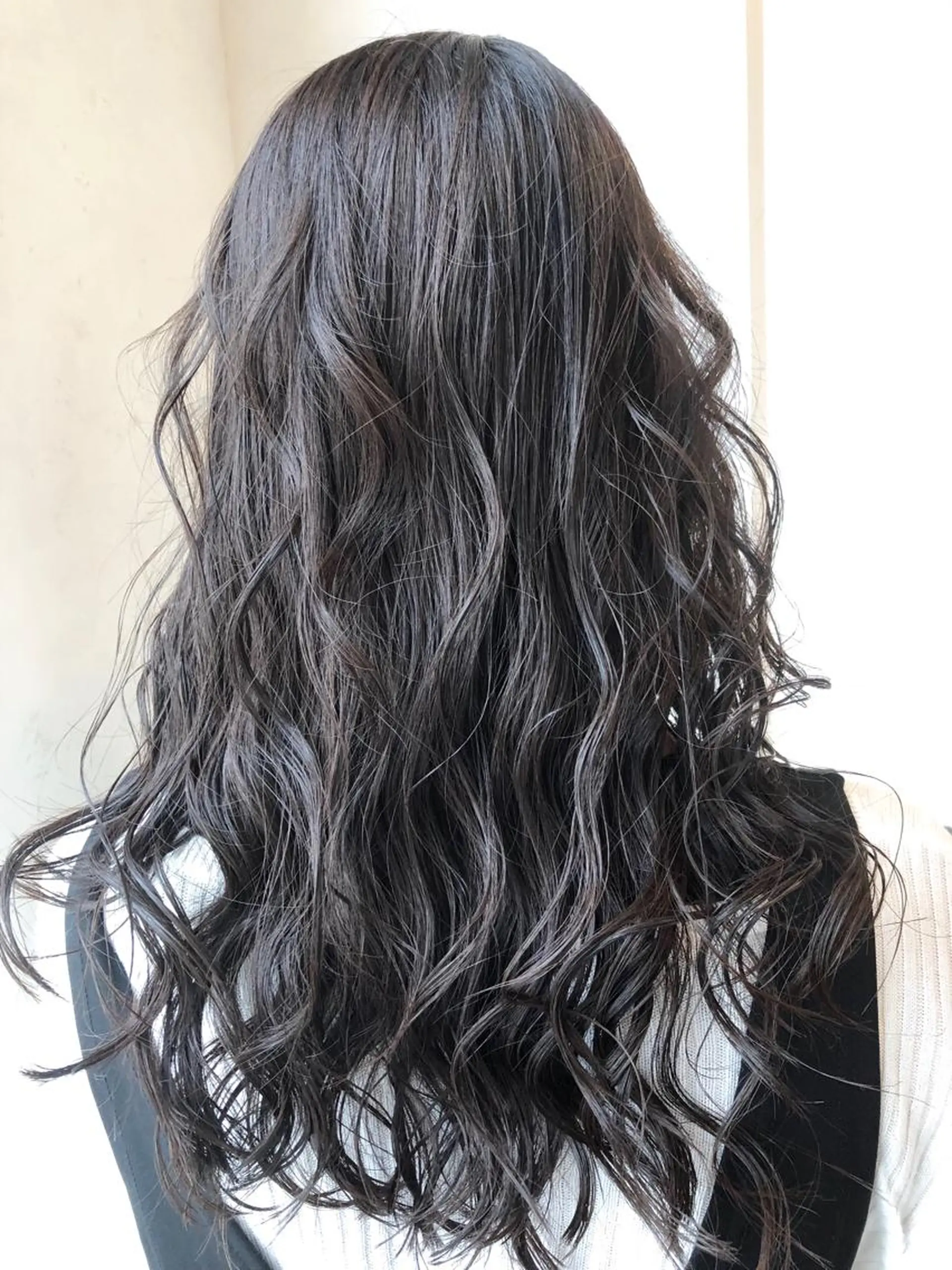 セミロング カラー グレージュ TOWA 野村　コウダイのヘアスタイル