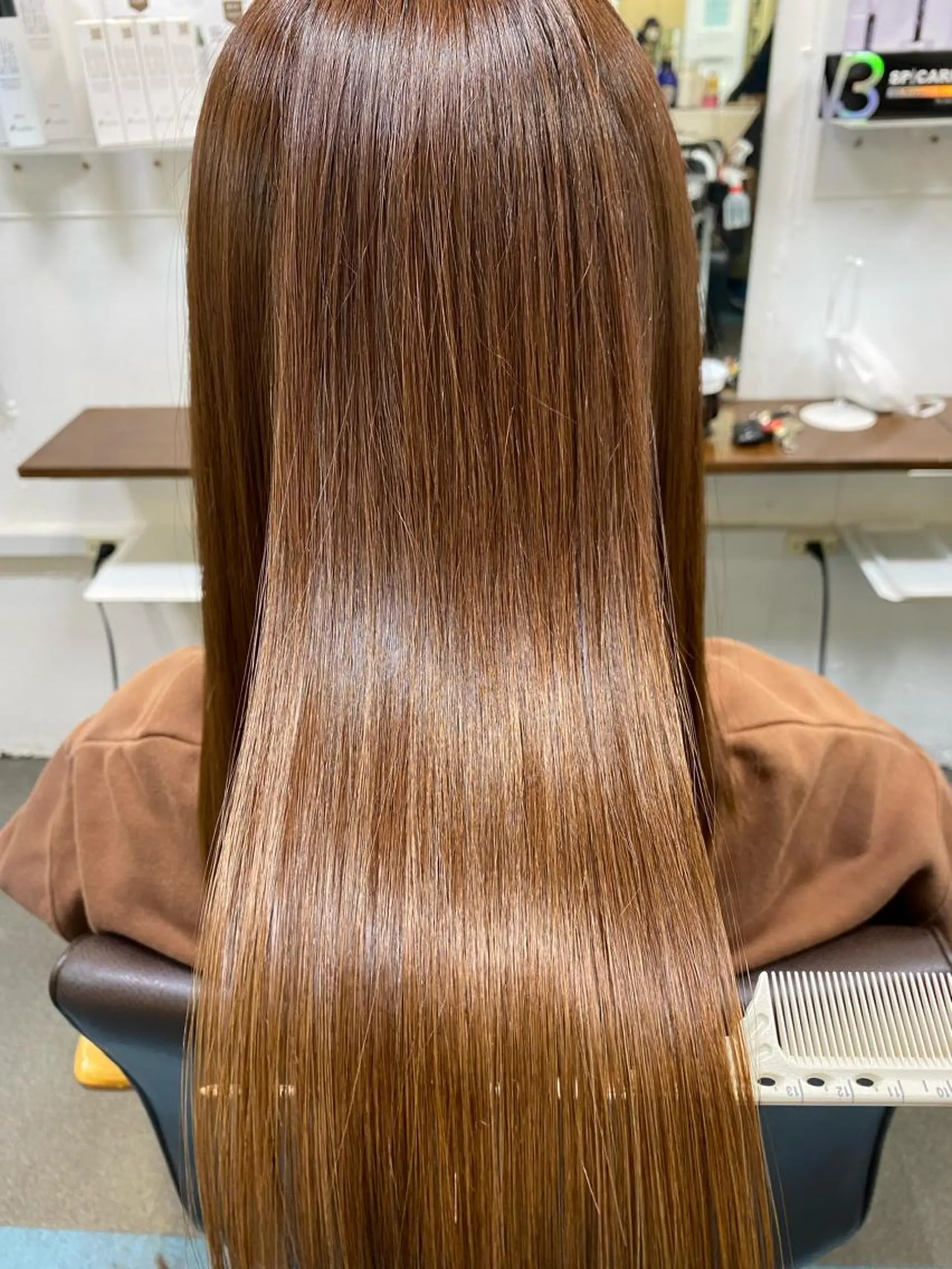 ロング カラー 髪質改善 カット ヘアカラー トリートメント 【髪質改善】に特化 オリーブオイルクラブのヘアスタイル