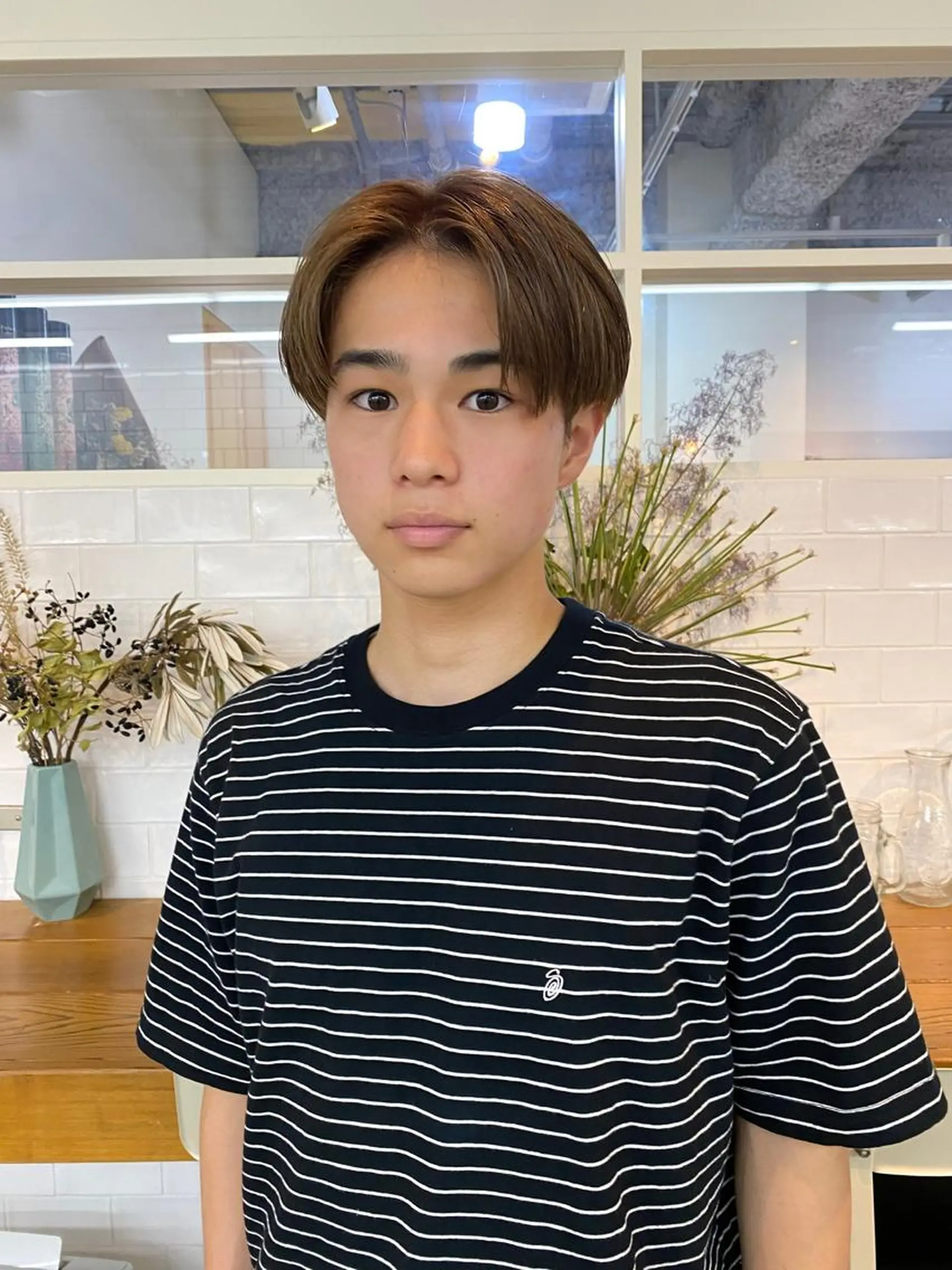 ショート カラー メンズ カット ヘアカラー トリートメント ヘッドスパ おしゃれパーマ メンズ特化/みーまんのヘアスタイル