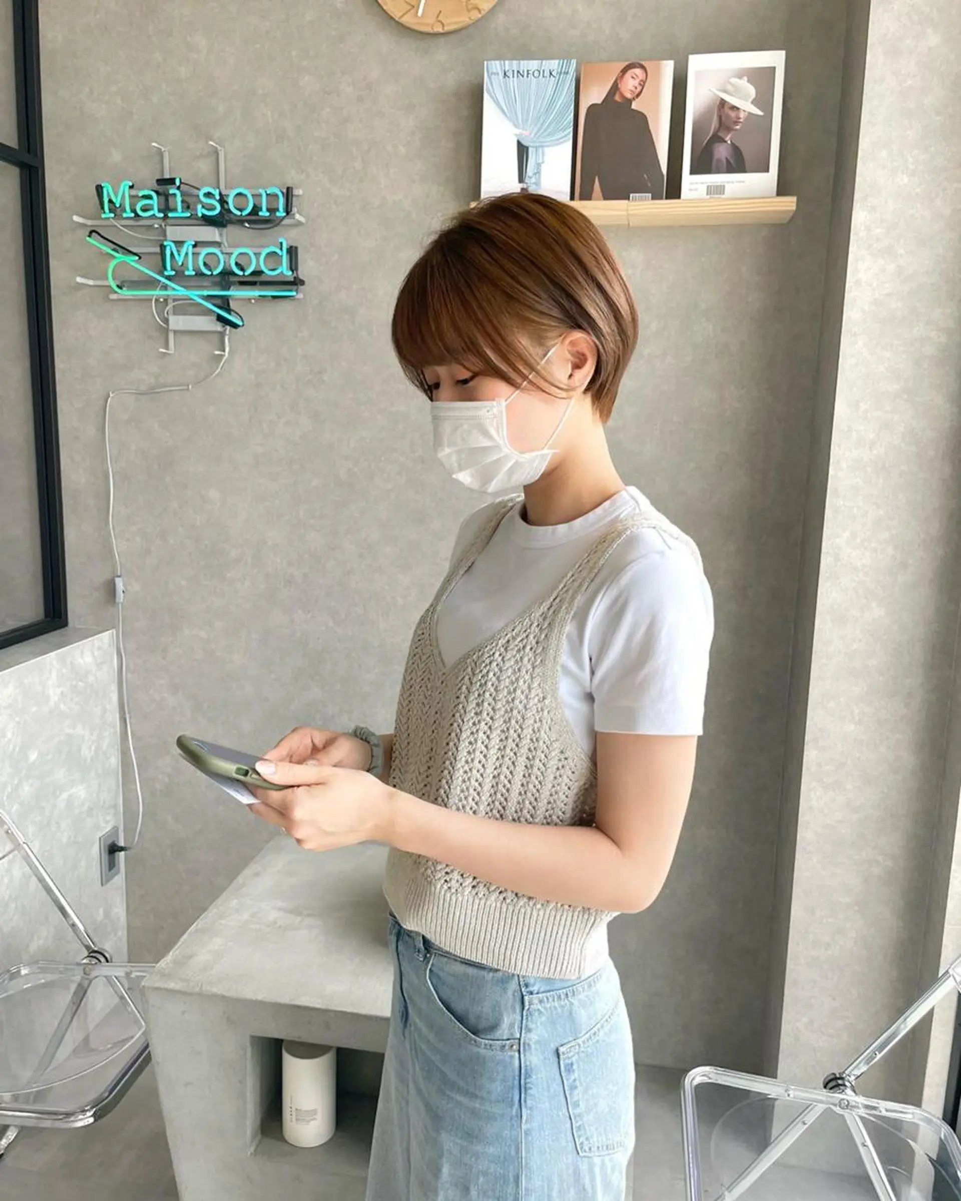 ショート 河原 亮のヘアスタイル