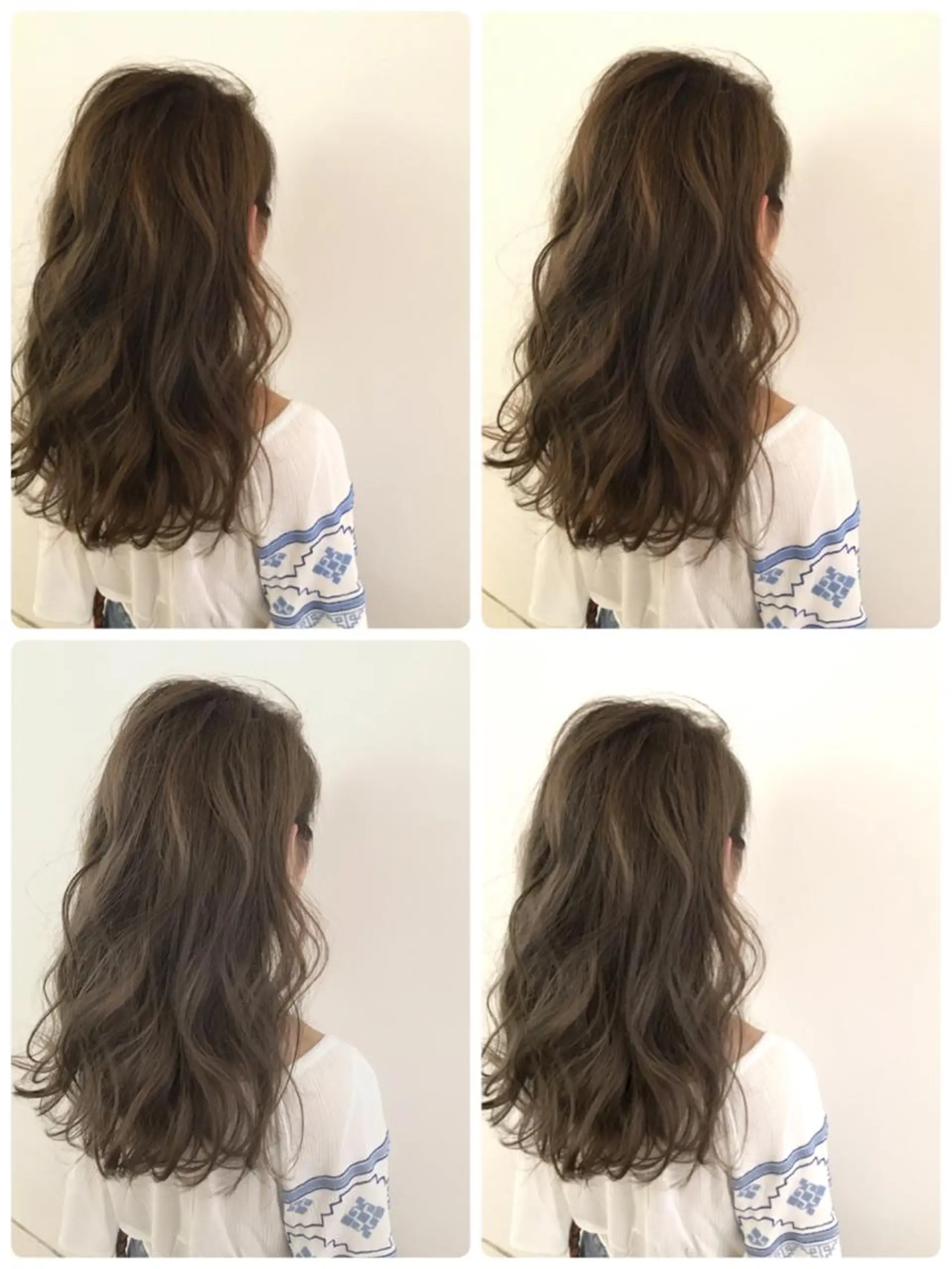 ミディアム due hair 京都駅前店 MILBON オージュア認定サロン【デューヘアー】所属・ハイトーンブリーチ 土坂　由志【京都】のヘアスタイル