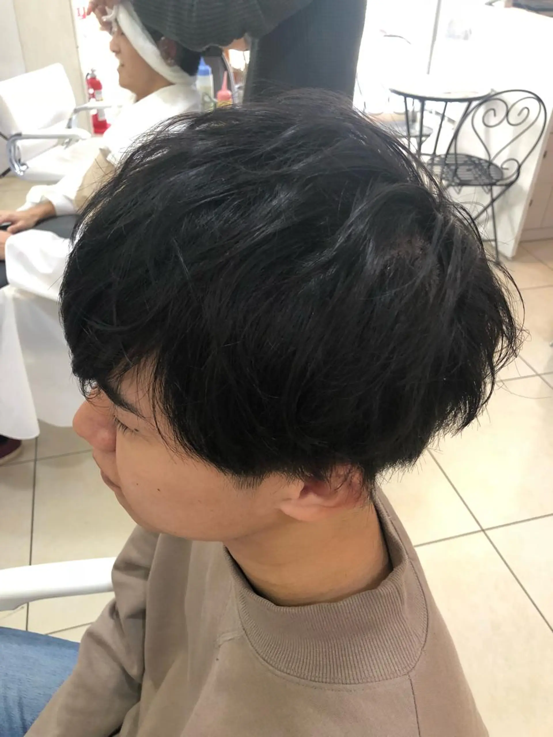 ショート メンズ マッシュ 韓国風メンズ/毛流れ ヘアなら須田龍世のヘアスタイル