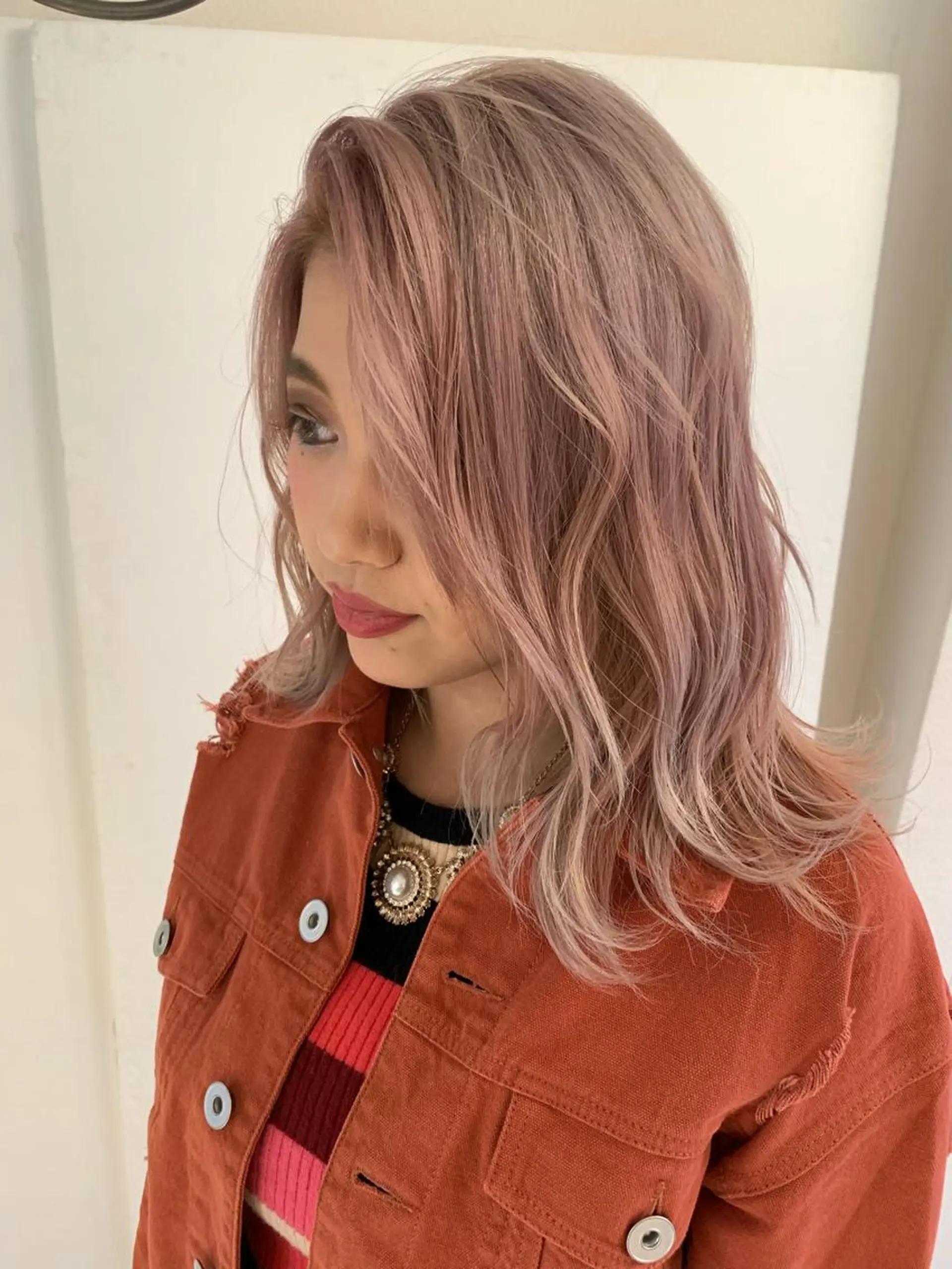 セミロング 渡辺 健太のヘアスタイル
