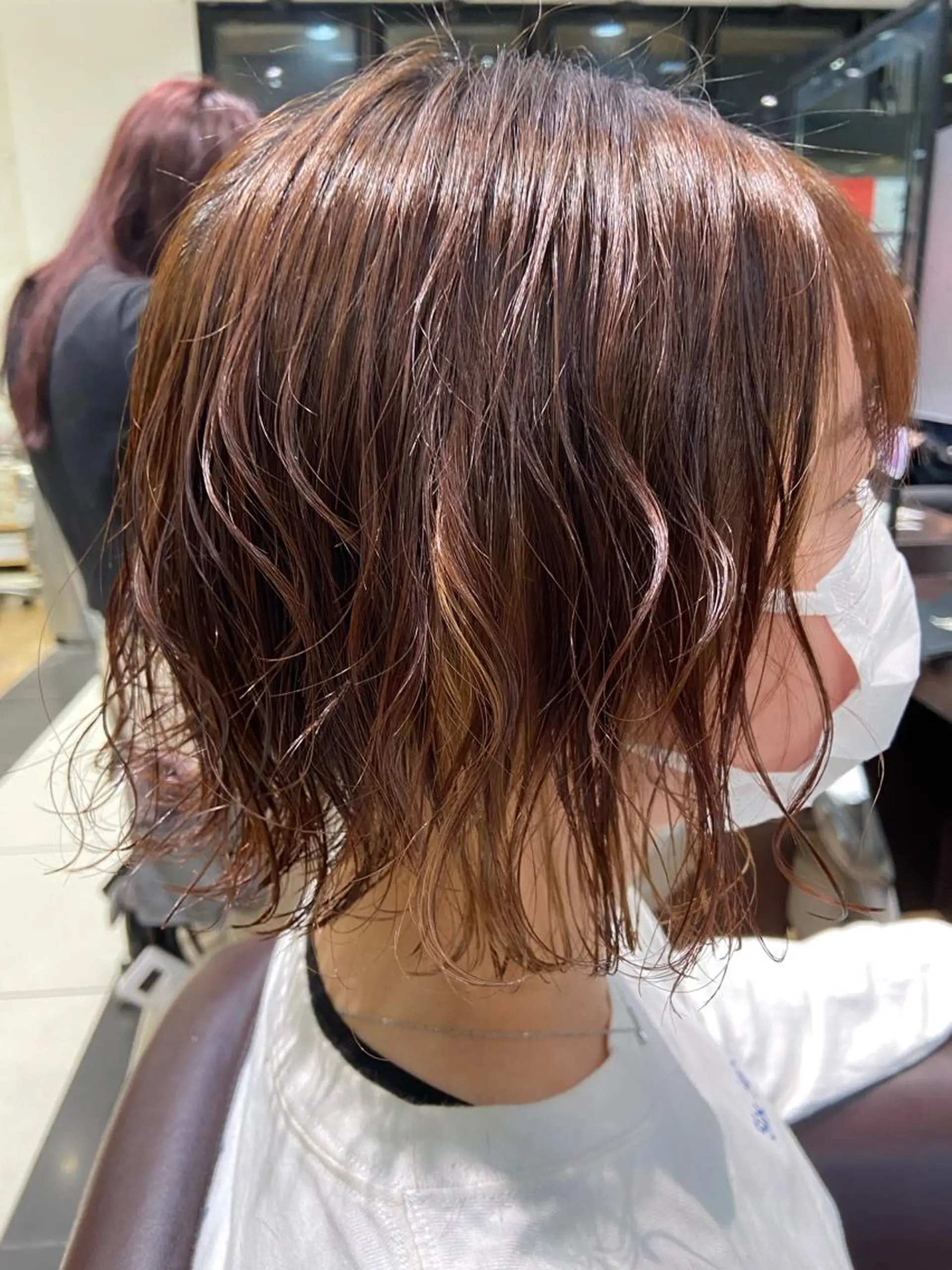 ショート カラー カット ヘアカラー トリートメント 🧸プルエクステ❤︎ ネイルKAO🧸のヘアスタイル